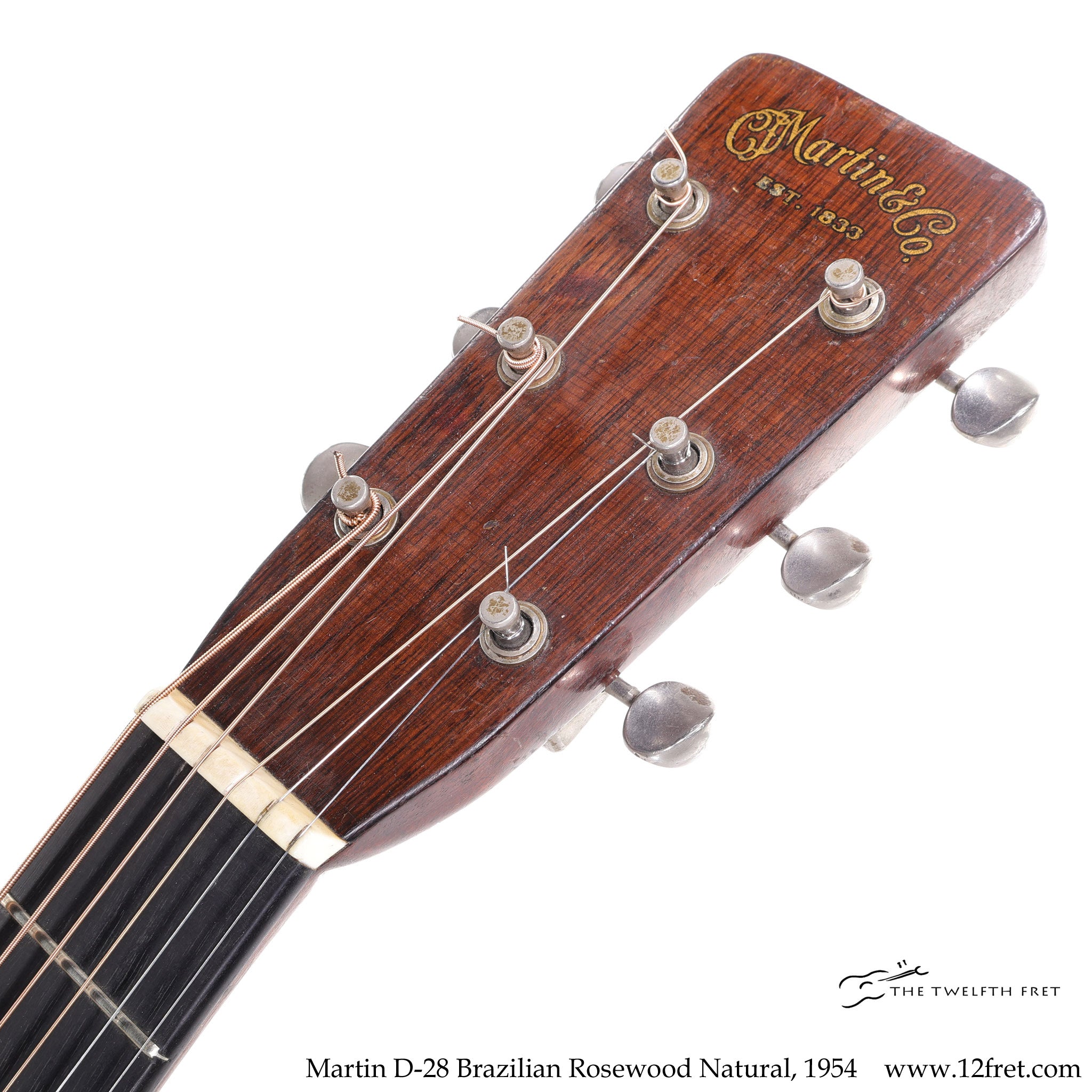 Martin D-28 Brazilian Rosewood Natural, 1954 - The Twelfth Fret