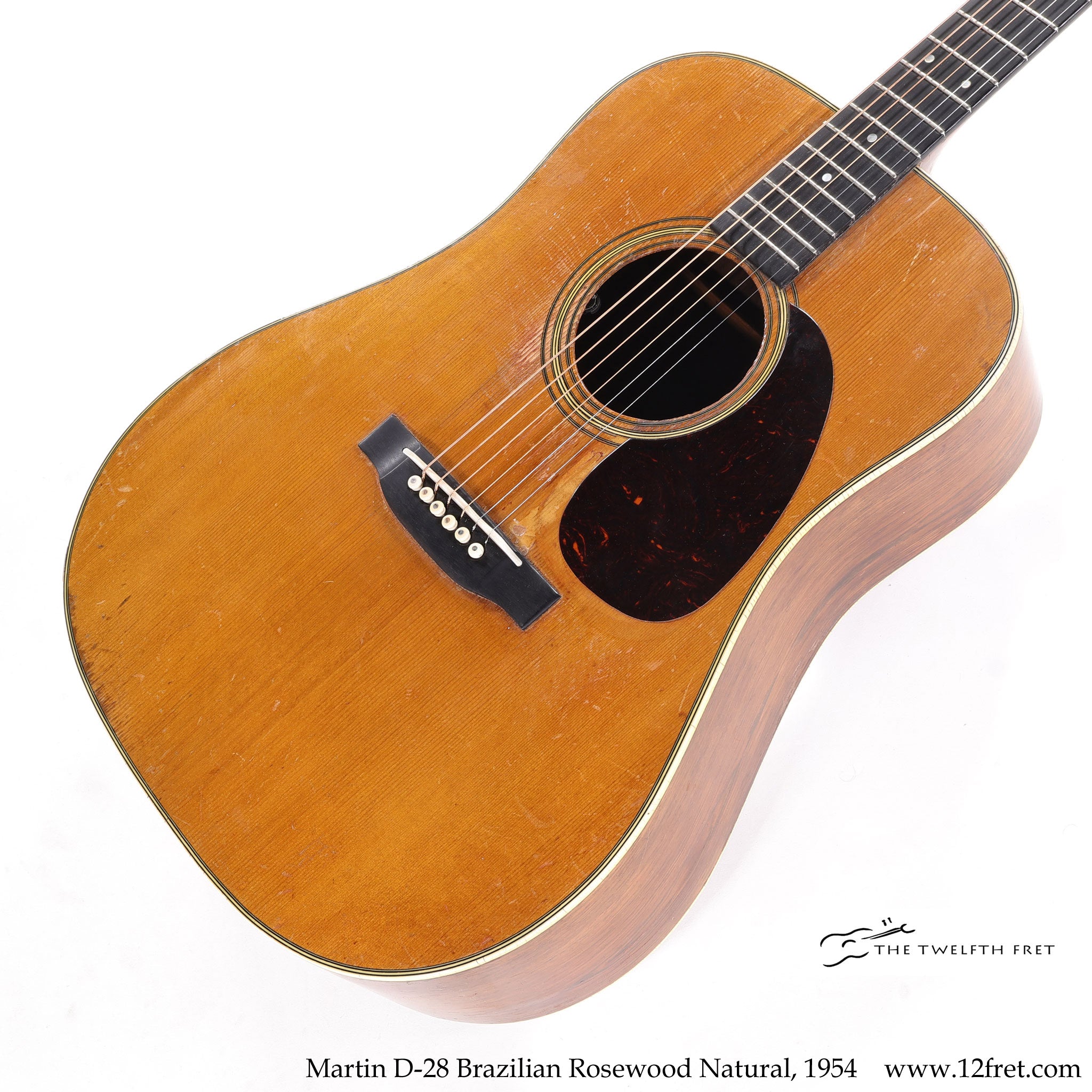 Martin D-28 Brazilian Rosewood Natural, 1954 - The Twelfth Fret