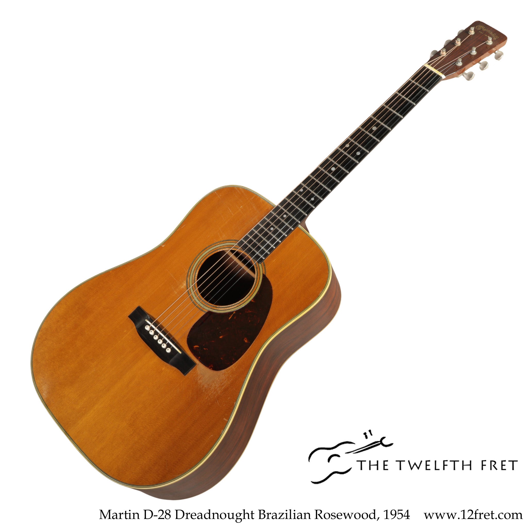 Martin D-28 Dreadnought Brazilian Rosewood, 1954 - The Twelfth Fret