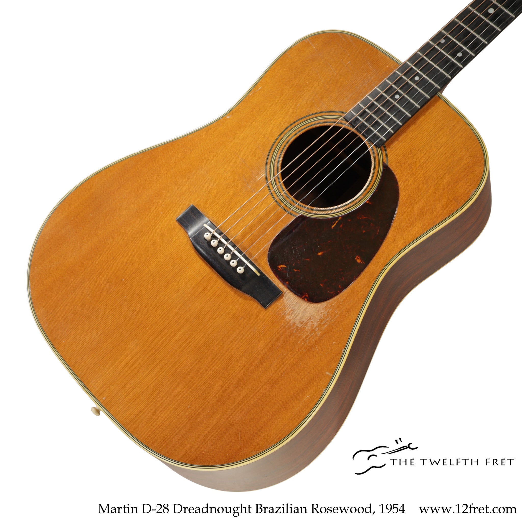 Martin D-28 Dreadnought Brazilian Rosewood, 1954 - The Twelfth Fret