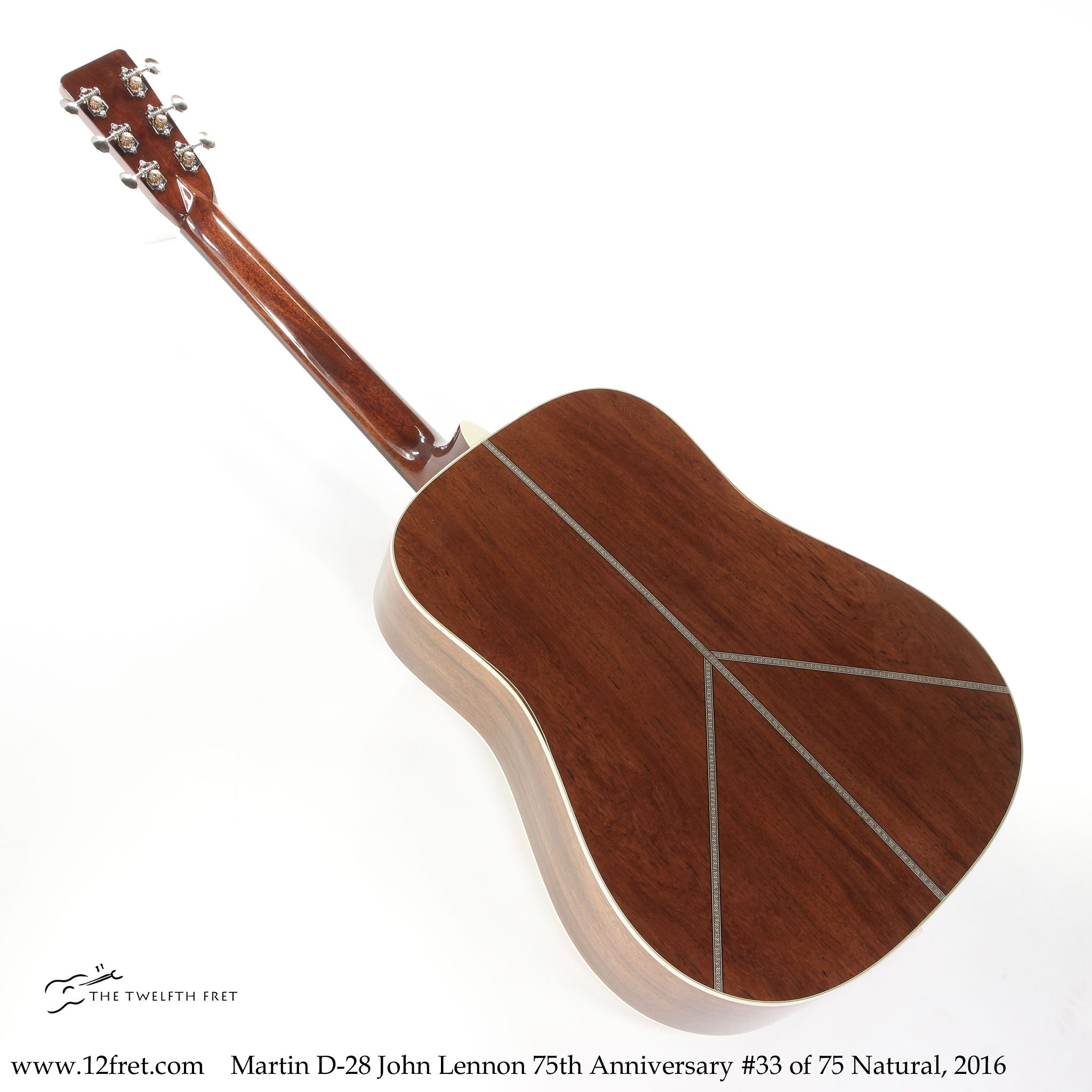 Martin D-28 John Lennon 75th Anniversary #33 of 75 Natural, 2016 - The Twelfth Fret