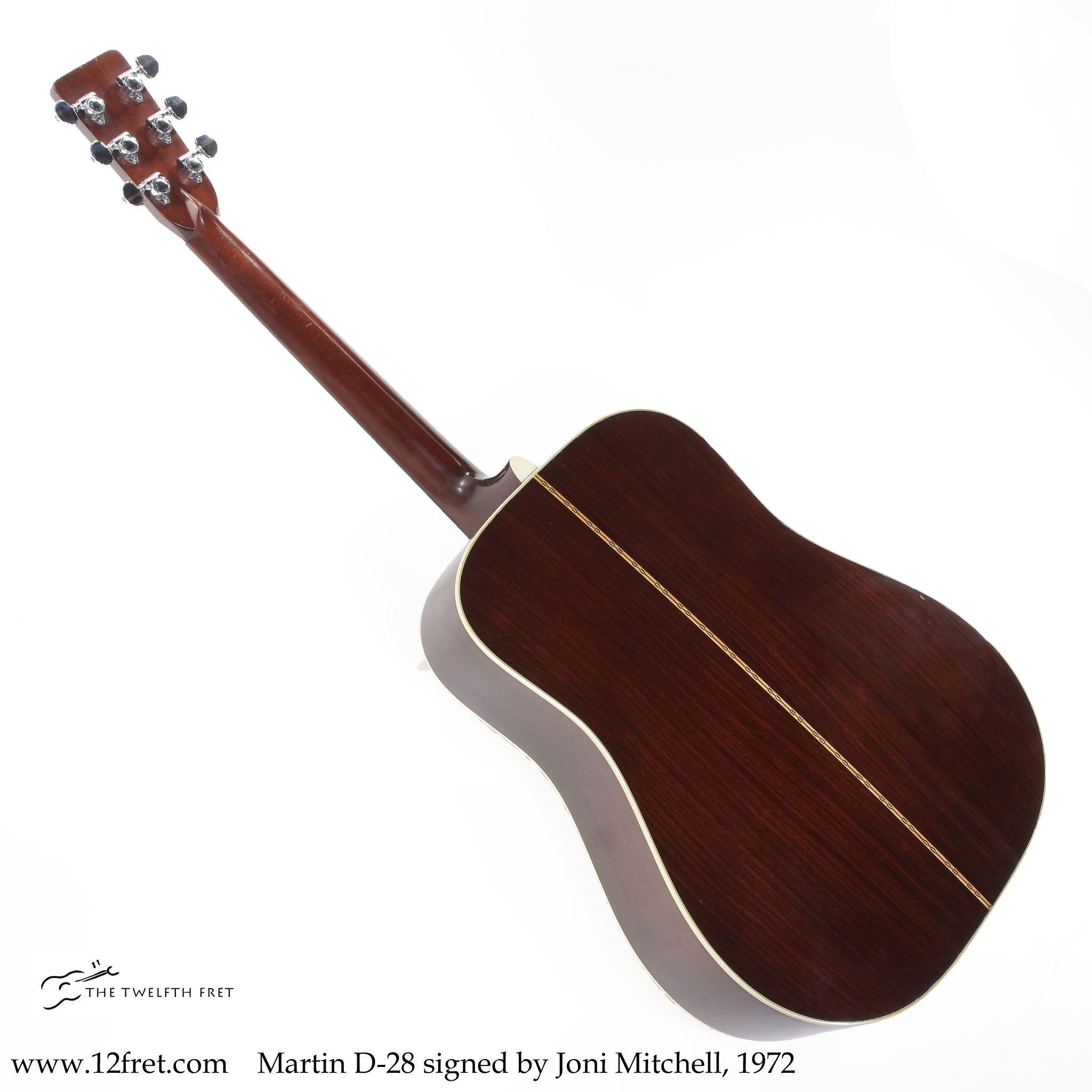 Martin D-28 signed by Joni Mitchell, 1972 - The Twelfth Fret