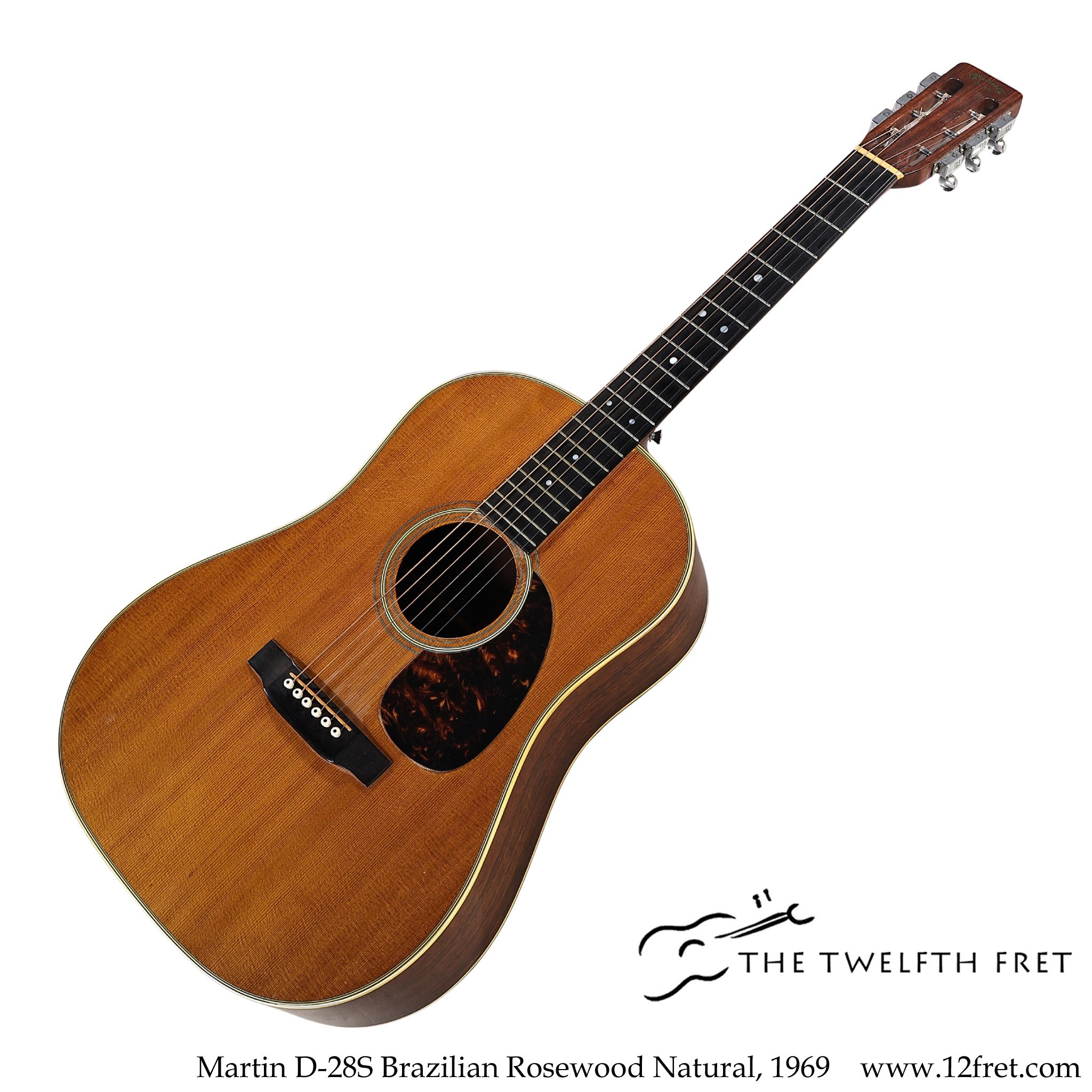 Martin D-28S Brazilian Rosewood Natural, 1969 - The Twelfth Fret