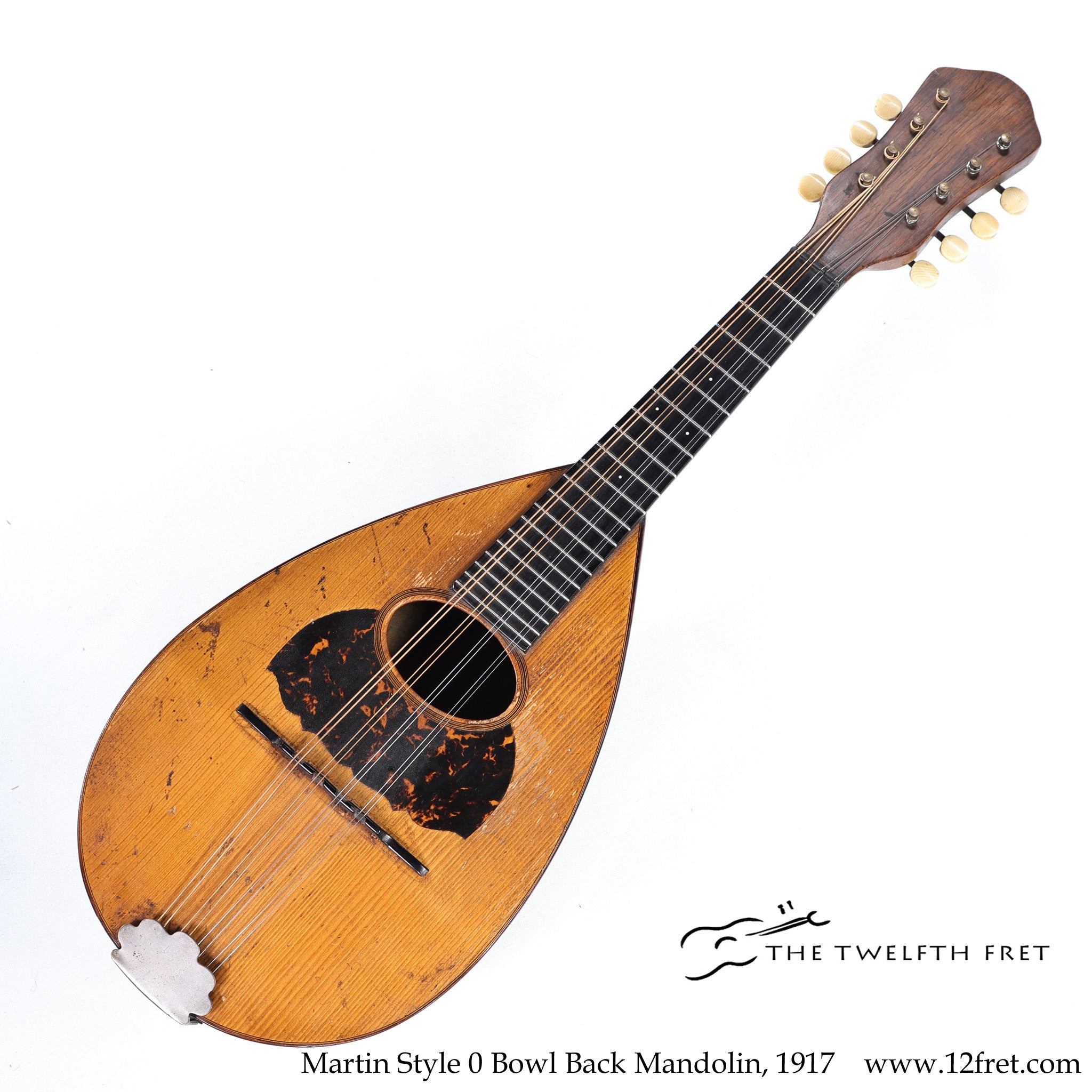 Martin Style 0 Bowl Back Mandolin, 1917 - The Twelfth Fret