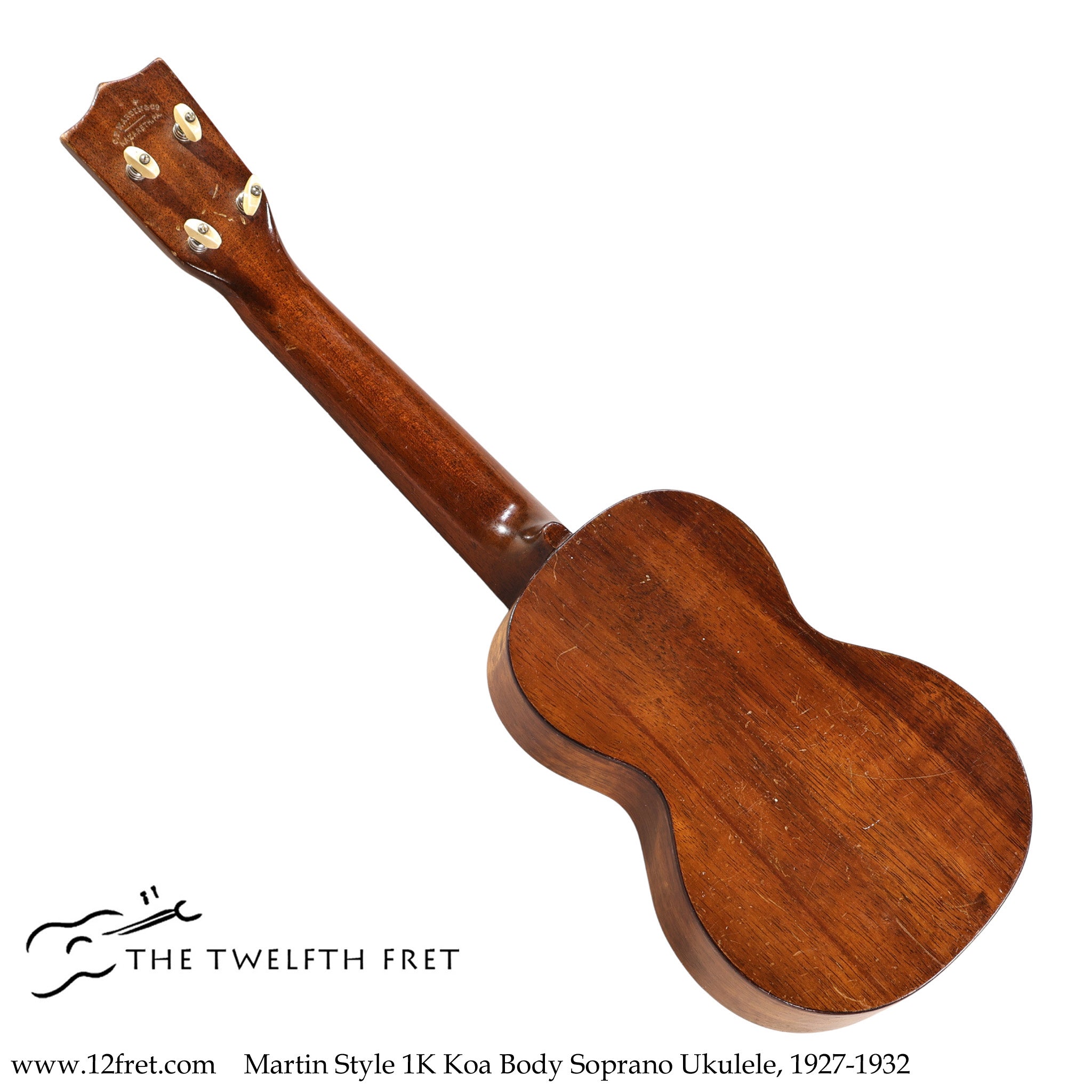 Martin Style 1K Koa Body Soprano Ukulele, 1927-1932 - The Twelfth Fret