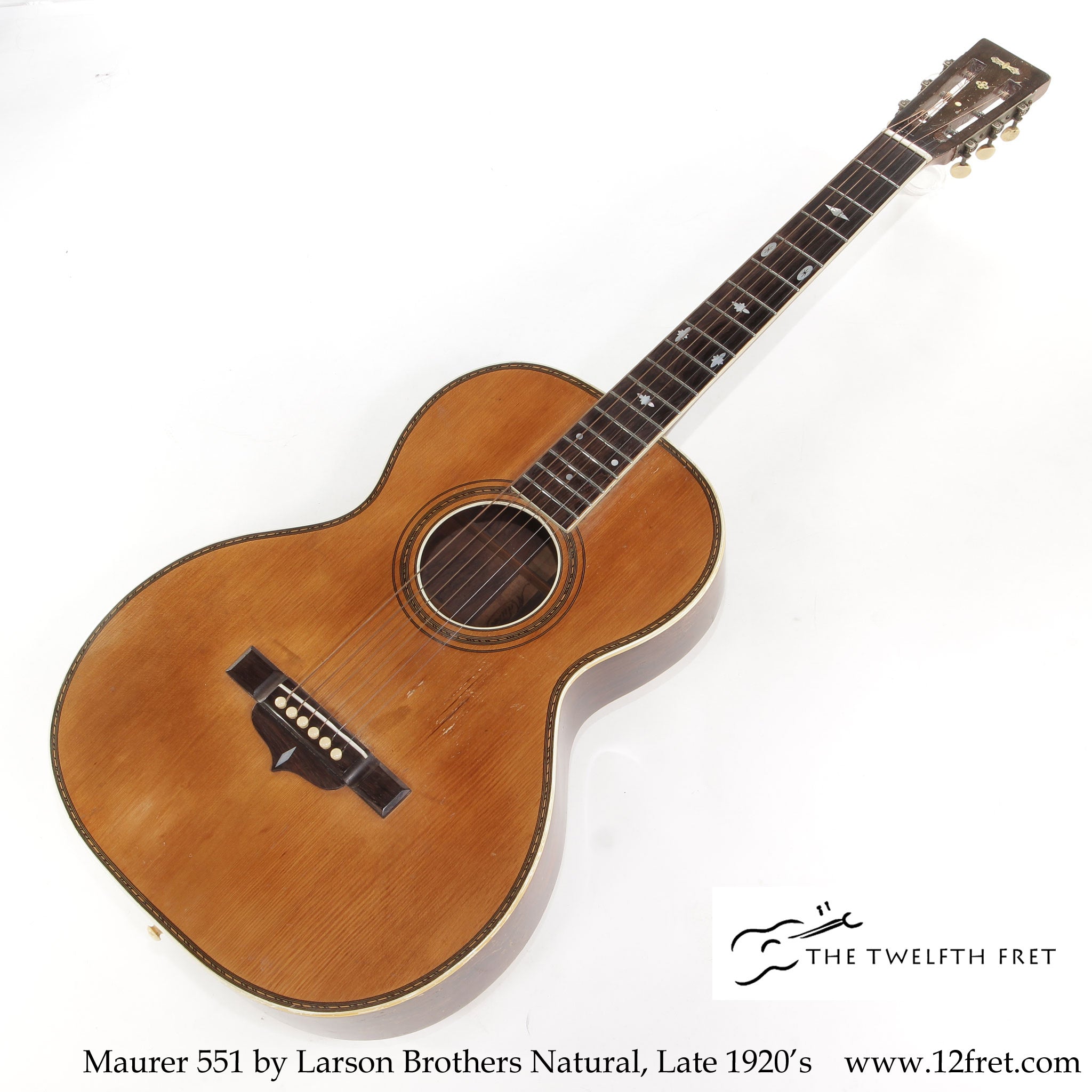 Maurer 551 by Larson Brothers Natural, Early 1920's - The Twelfth Fret