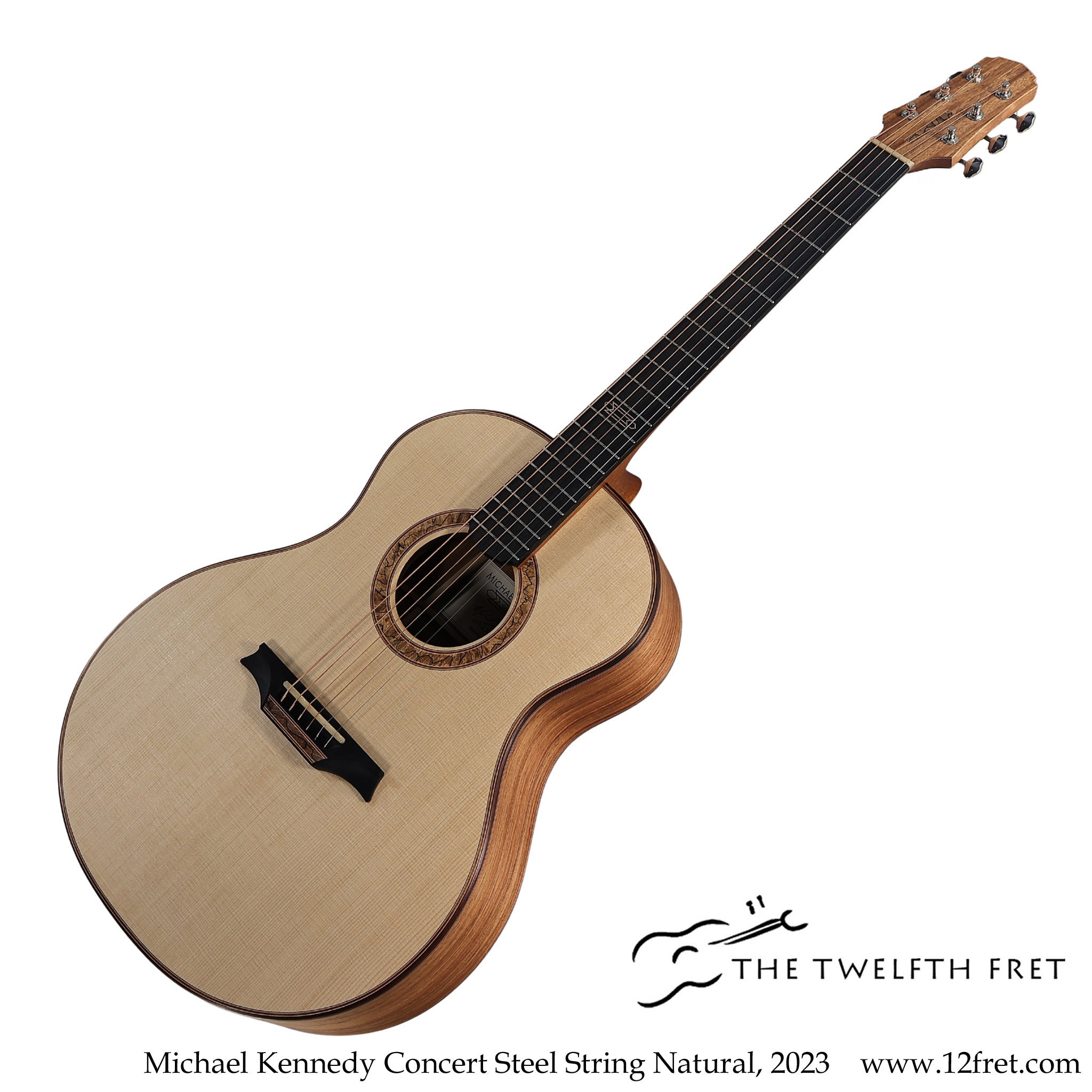 Michael Kennedy Concert Steel String Natural, 2023 - The Twelfth Fret