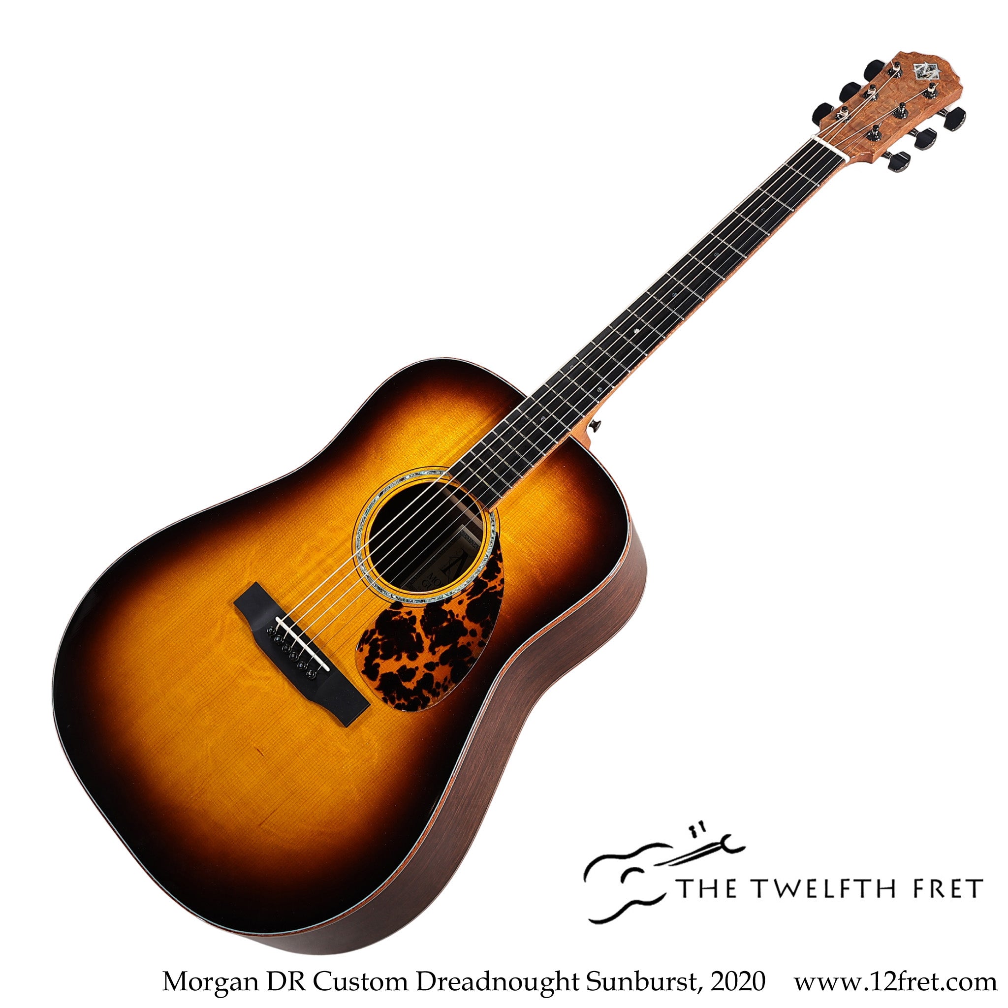 Morgan DR Custom Dreadnought Sunburst, 2020 - The Twelfth Fret