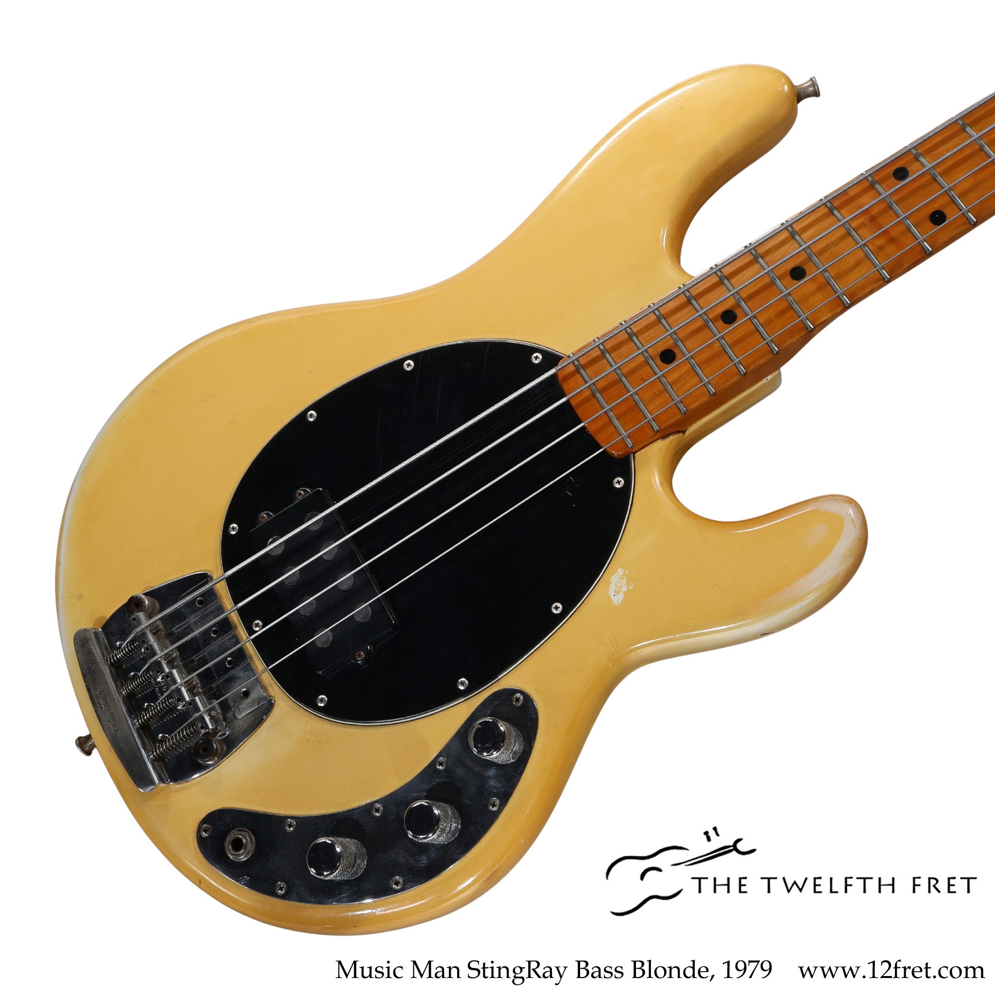 Music Man StingRay Bass Blonde, 1979 - The Twelfth Fret