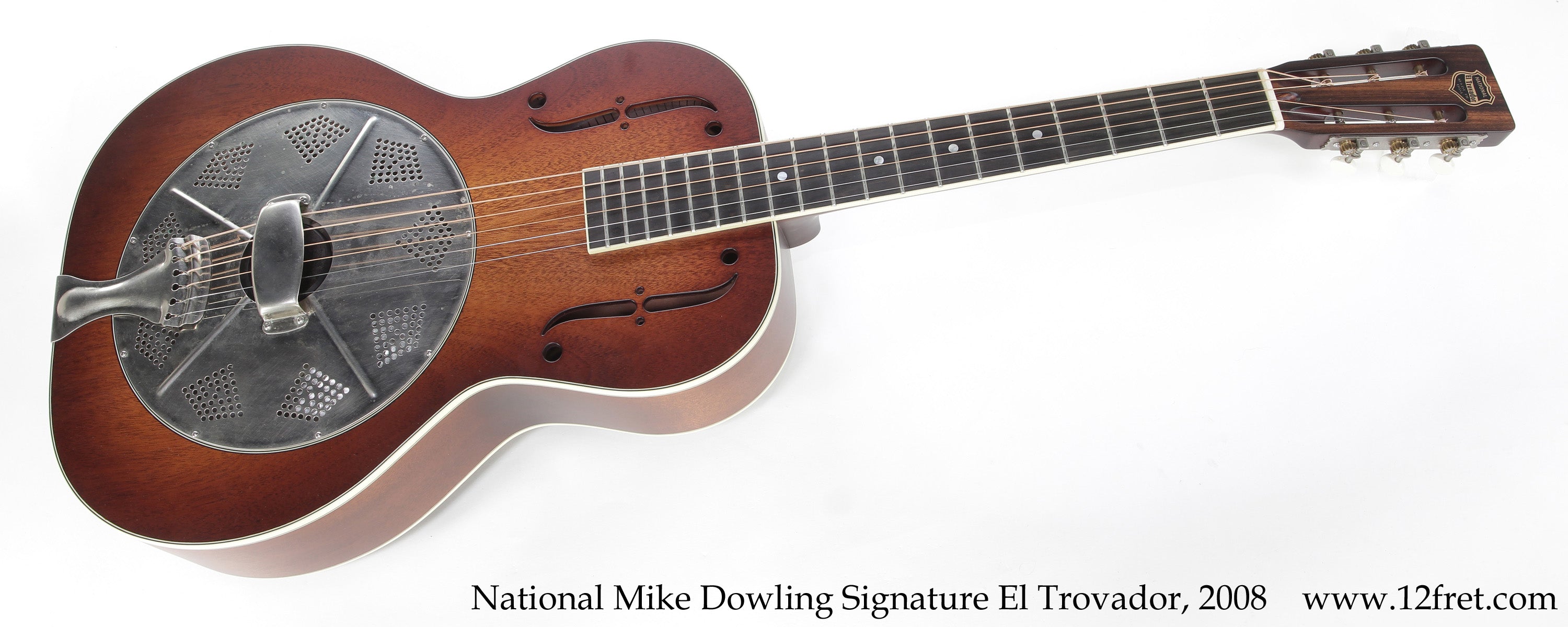 National Mike Dowling Signature El Trovador Natural, 2008 - The Twelfth Fret