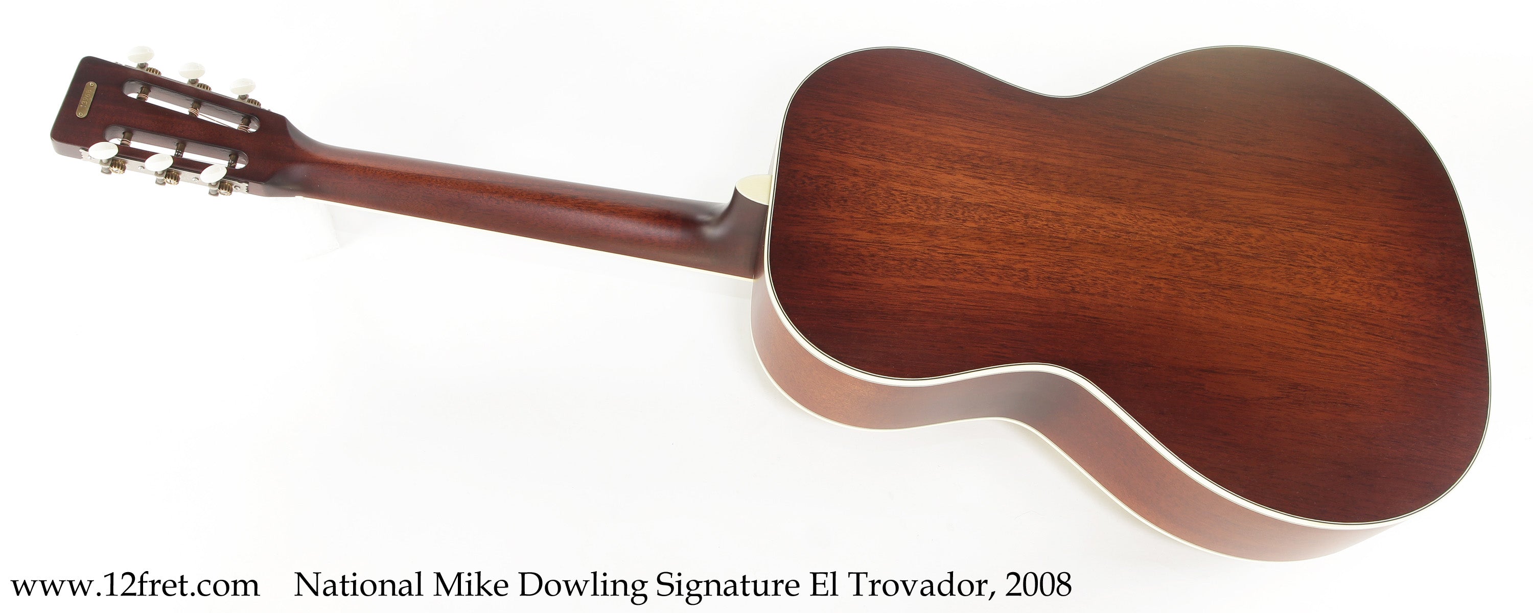 National Mike Dowling Signature El Trovador Natural, 2008 - The Twelfth Fret