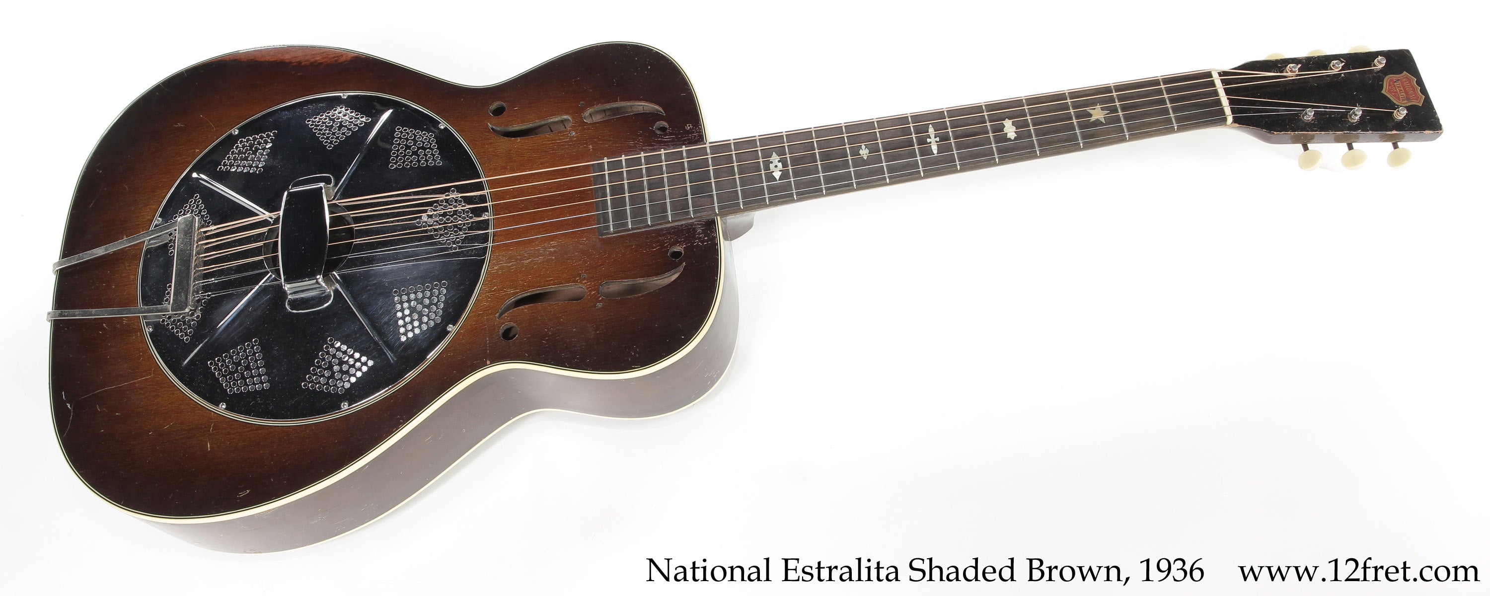 National Estralita Shaded Brown, 1936  - The Twelfth Fret