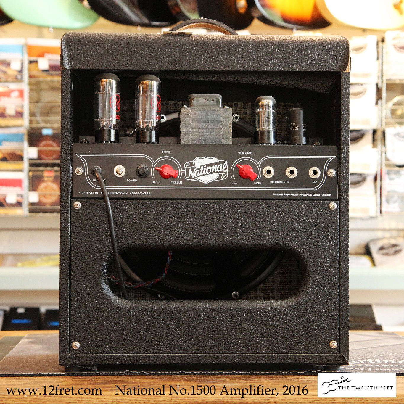 National No.1500 Amplifier, 2016 - The Twelfth Fret