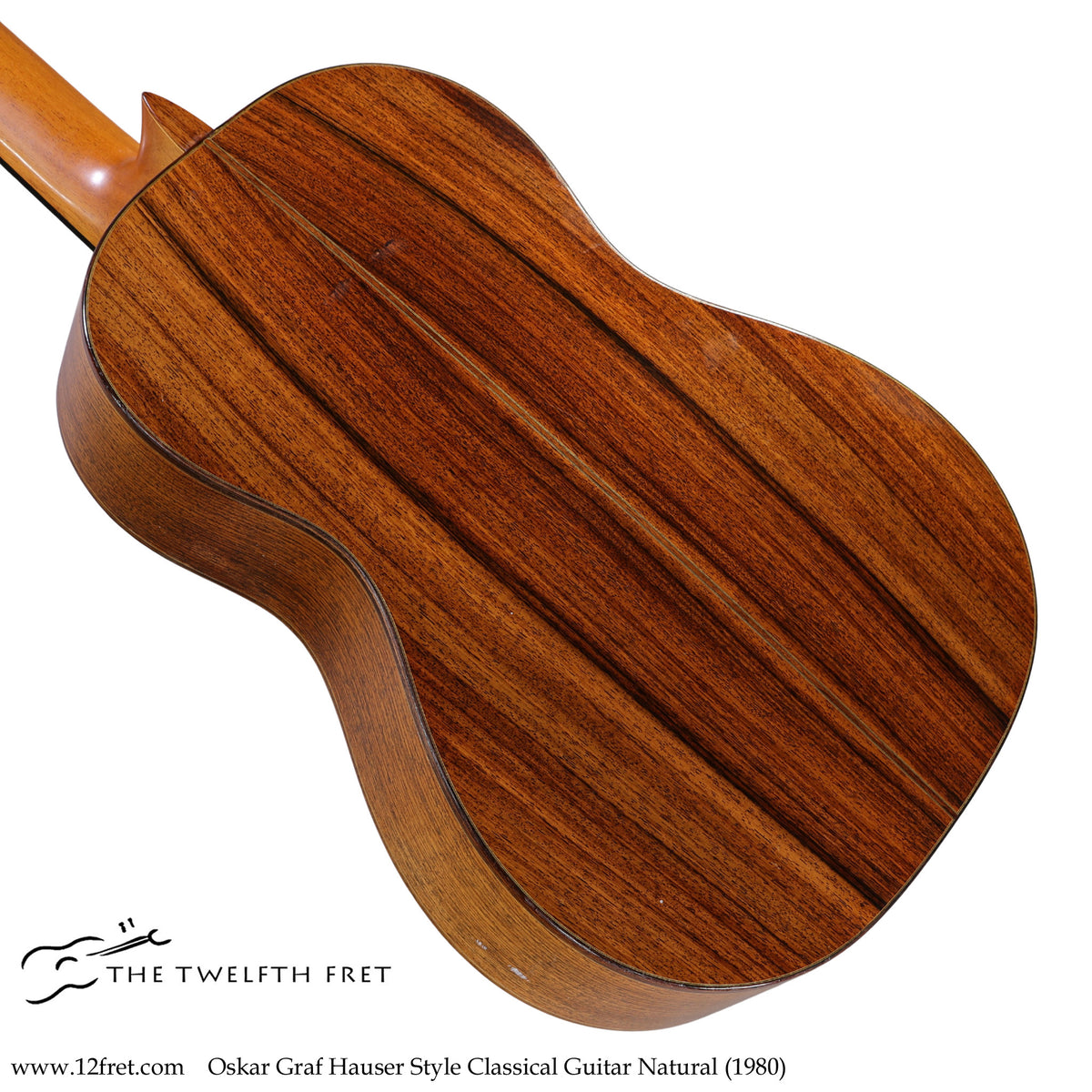 Oskar Graf Hauser Style Classical Guitar Natural (1980) - The Twelfth Fret