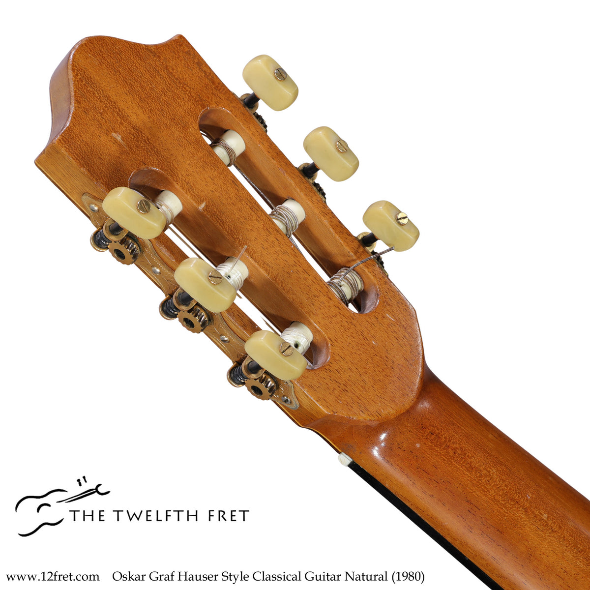 Oskar Graf Hauser Style Classical Guitar Natural (1980) - The Twelfth Fret