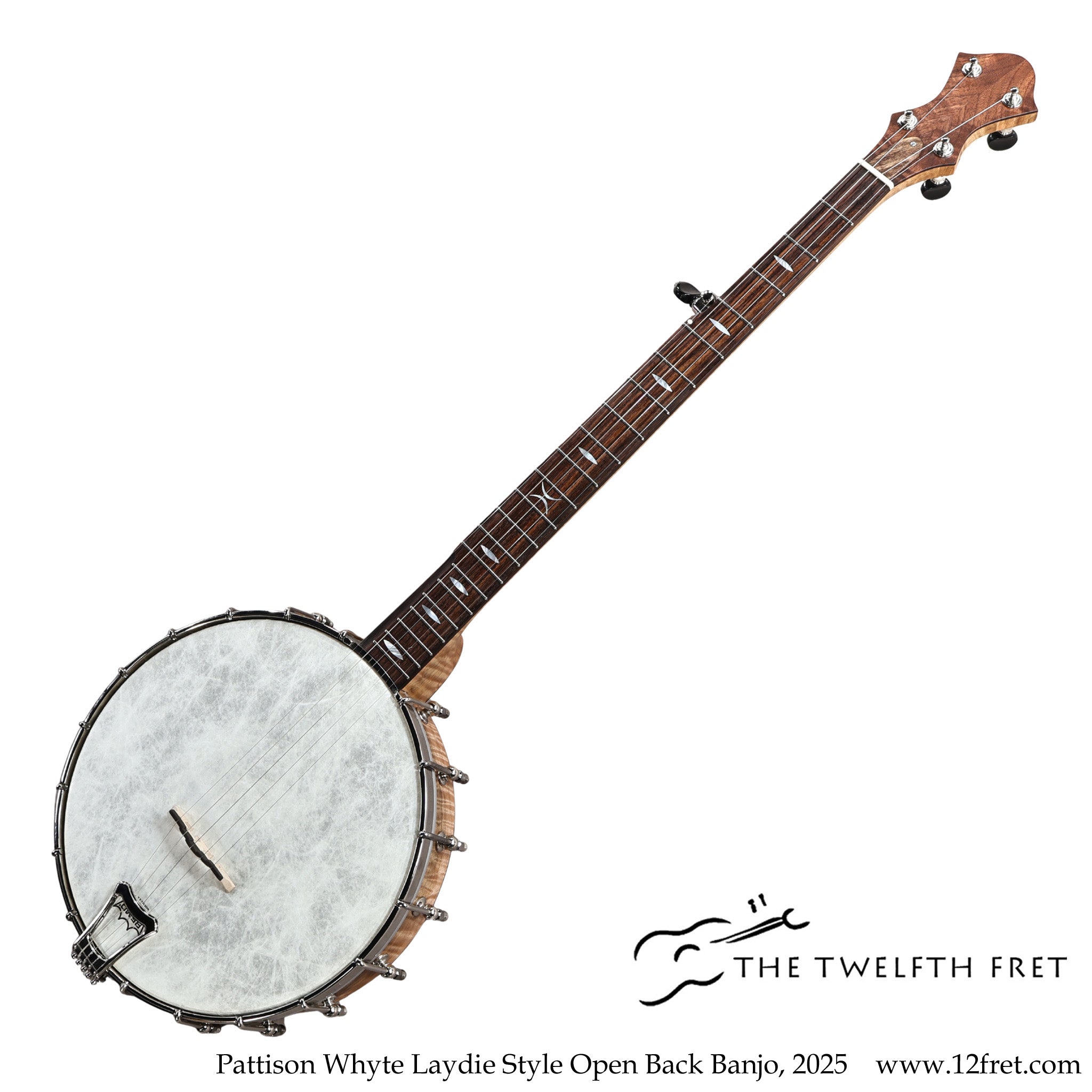 Pattison Whyte Laydie Style Open Back Banjo, 2025 - The Twelfth Fret