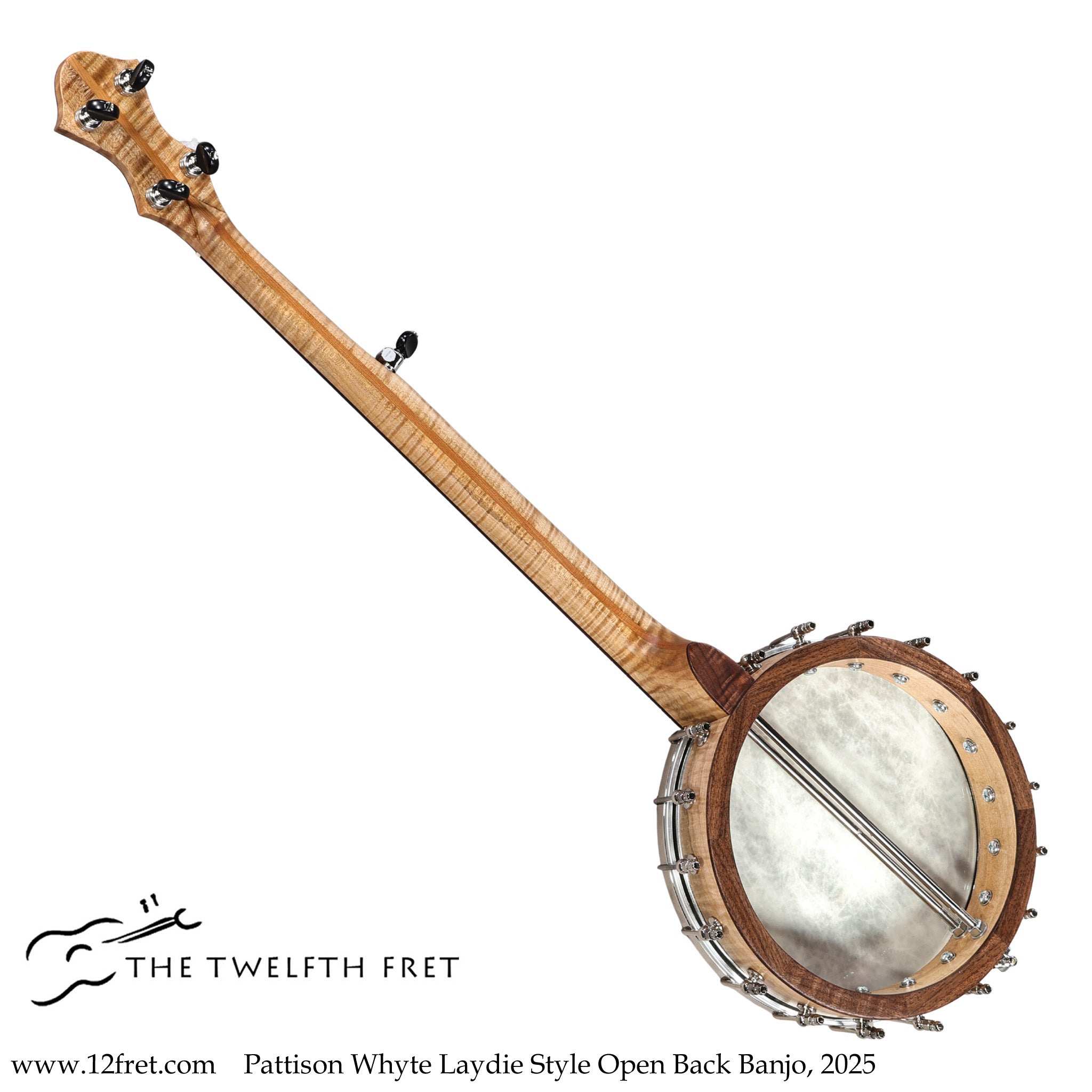Pattison Whyte Laydie Style Open Back Banjo, 2025 - The Twelfth Fret