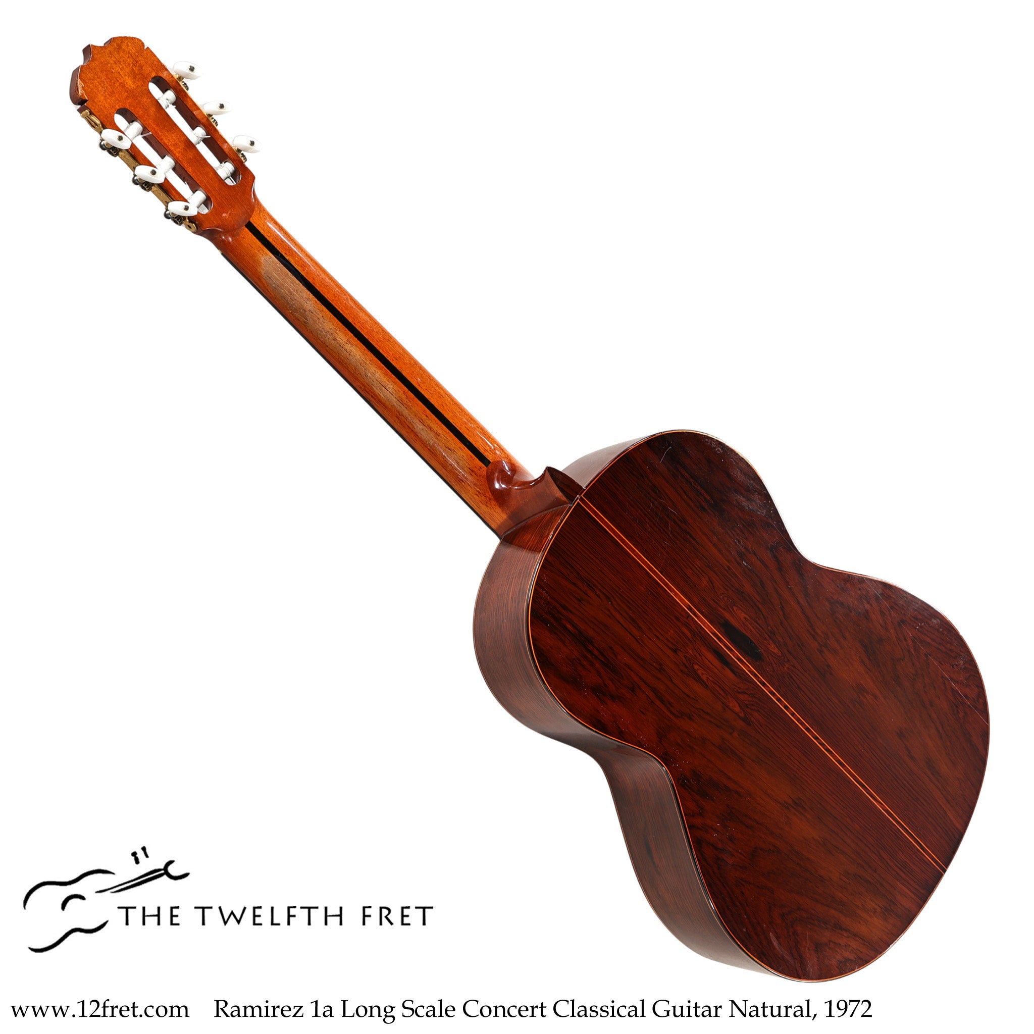 Ramirez 1a Long Scale Concert Classical Guitar Natural, 1972 - The Twelfth Fret