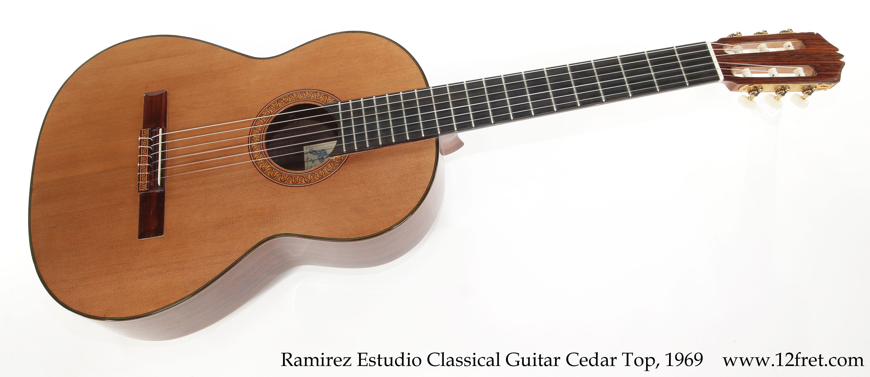 Ramirez Estudio Classical Guitar Cedar Top, 1969    - The Twelfth Fret