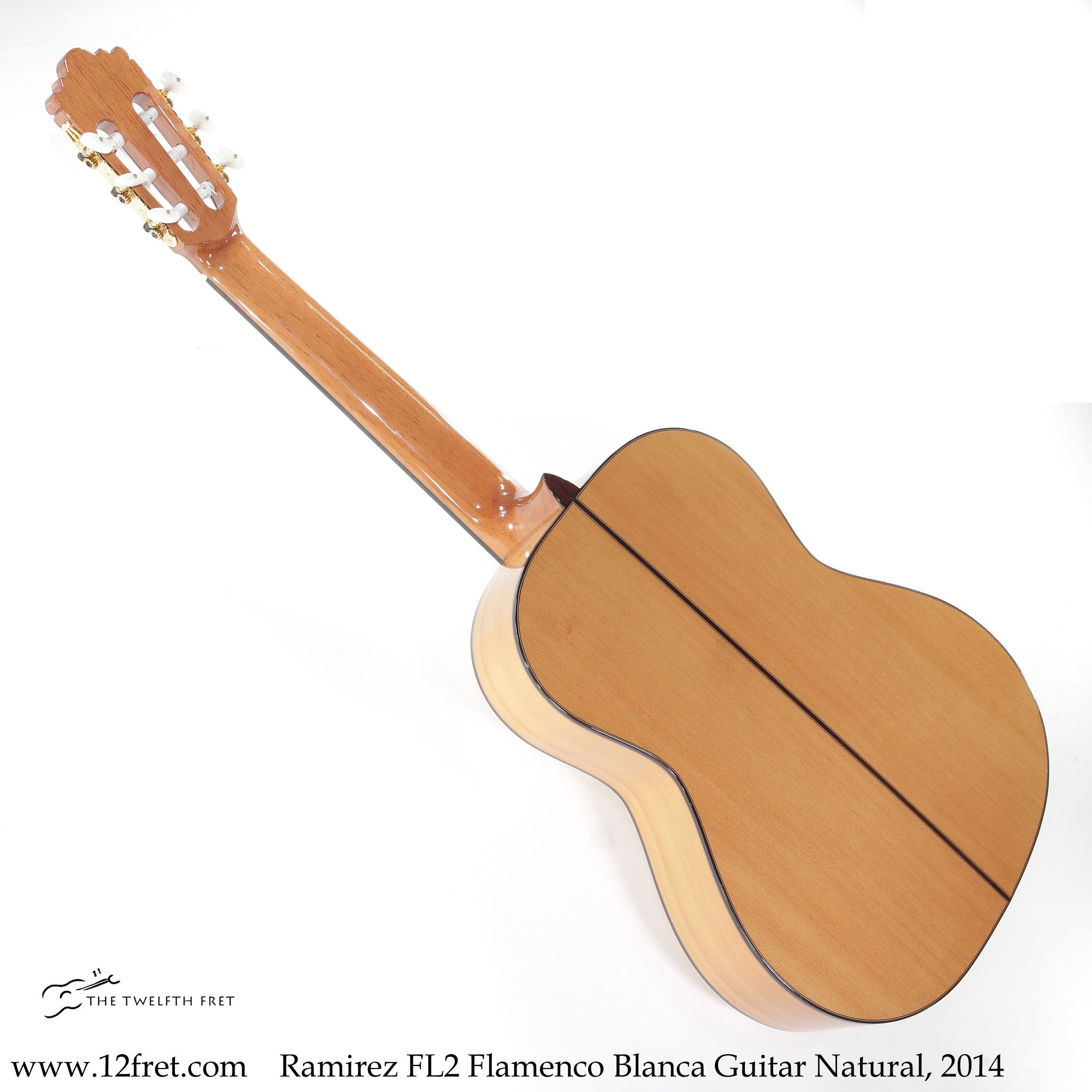 Ramirez FL2 Flamenco Blanca Guitar Natural, 2014 - The Twelfth Fret