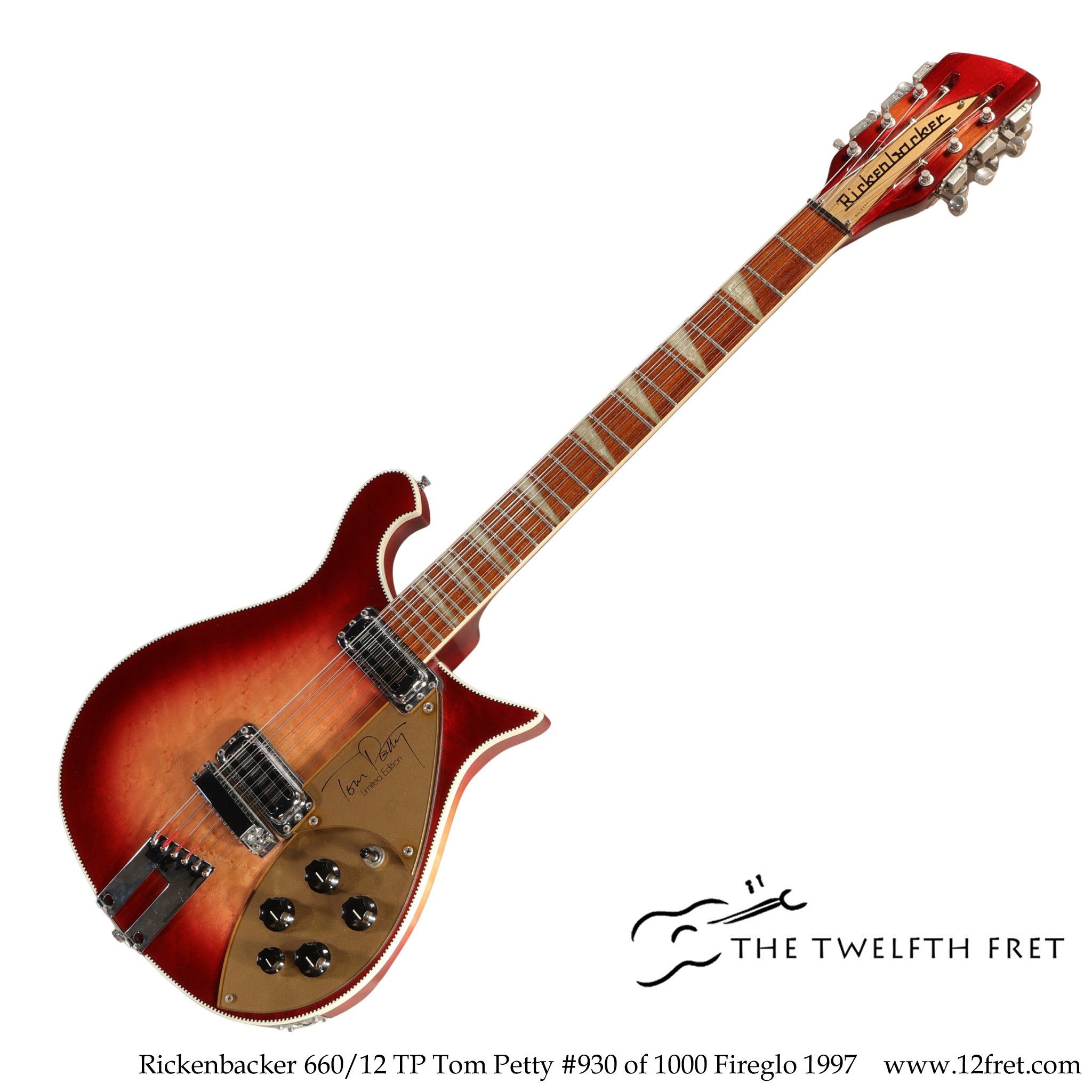 Rickenbacker 660/12 TP Tom Petty #930 of 1000 Fireglo 1997 - The Twelfth Fret