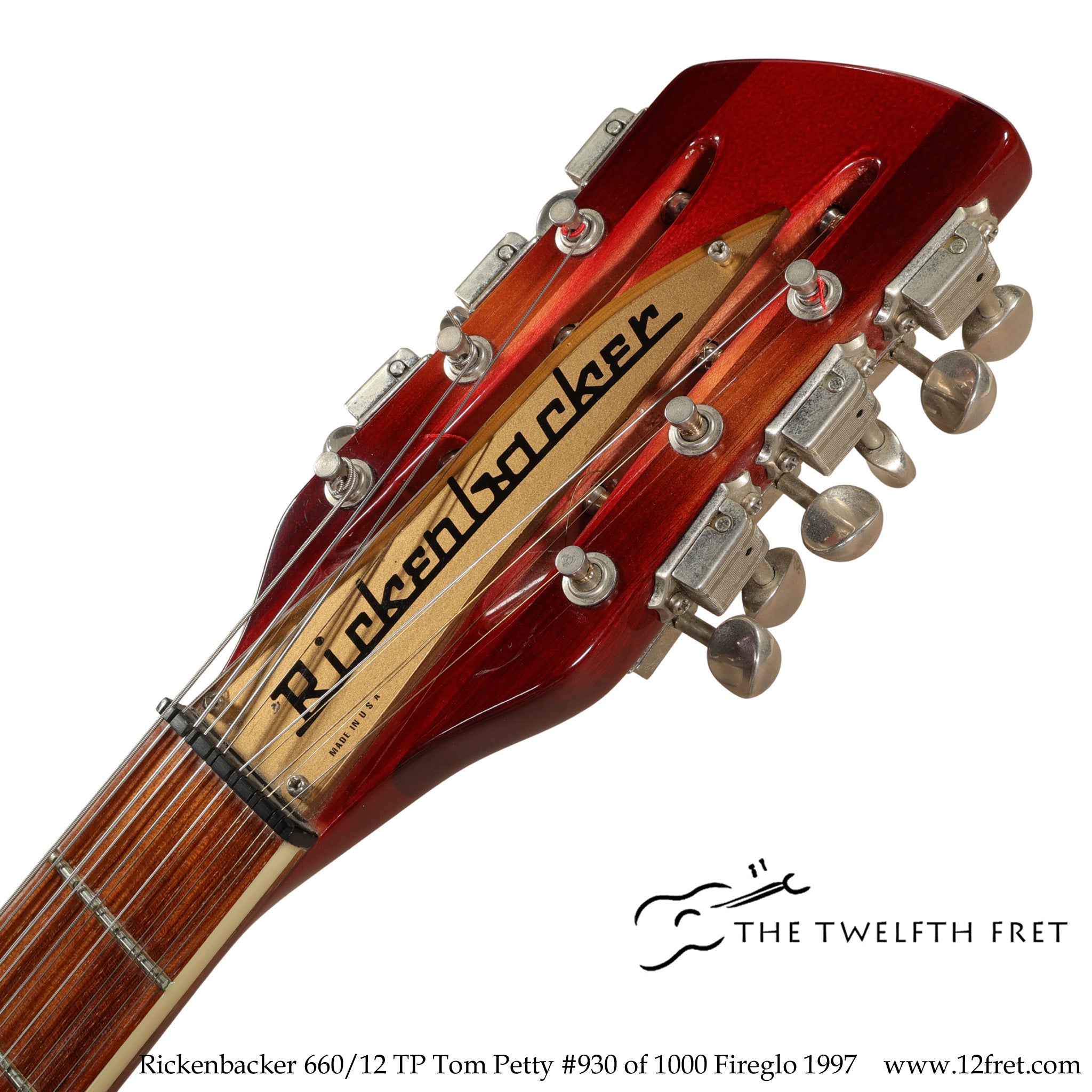Rickenbacker 660/12 TP Tom Petty #930 of 1000 Fireglo 1997 - The Twelfth Fret