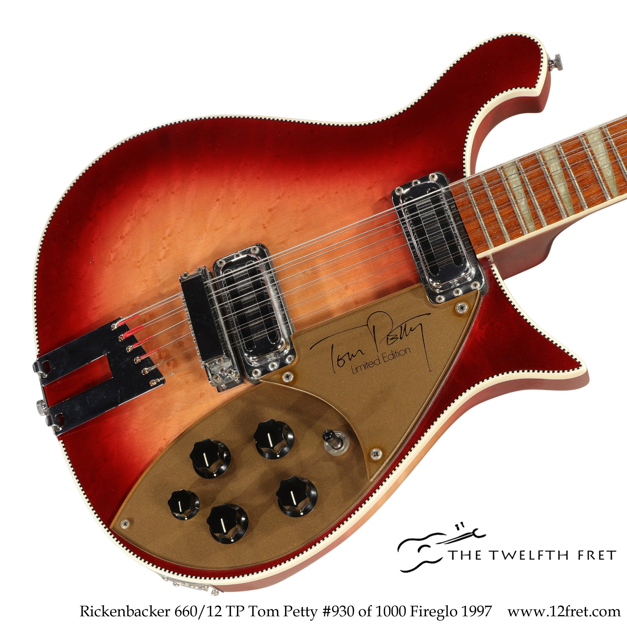 Rickenbacker 660/12 TP Tom Petty #930 of 1000 Fireglo 1997 - The Twelfth Fret
