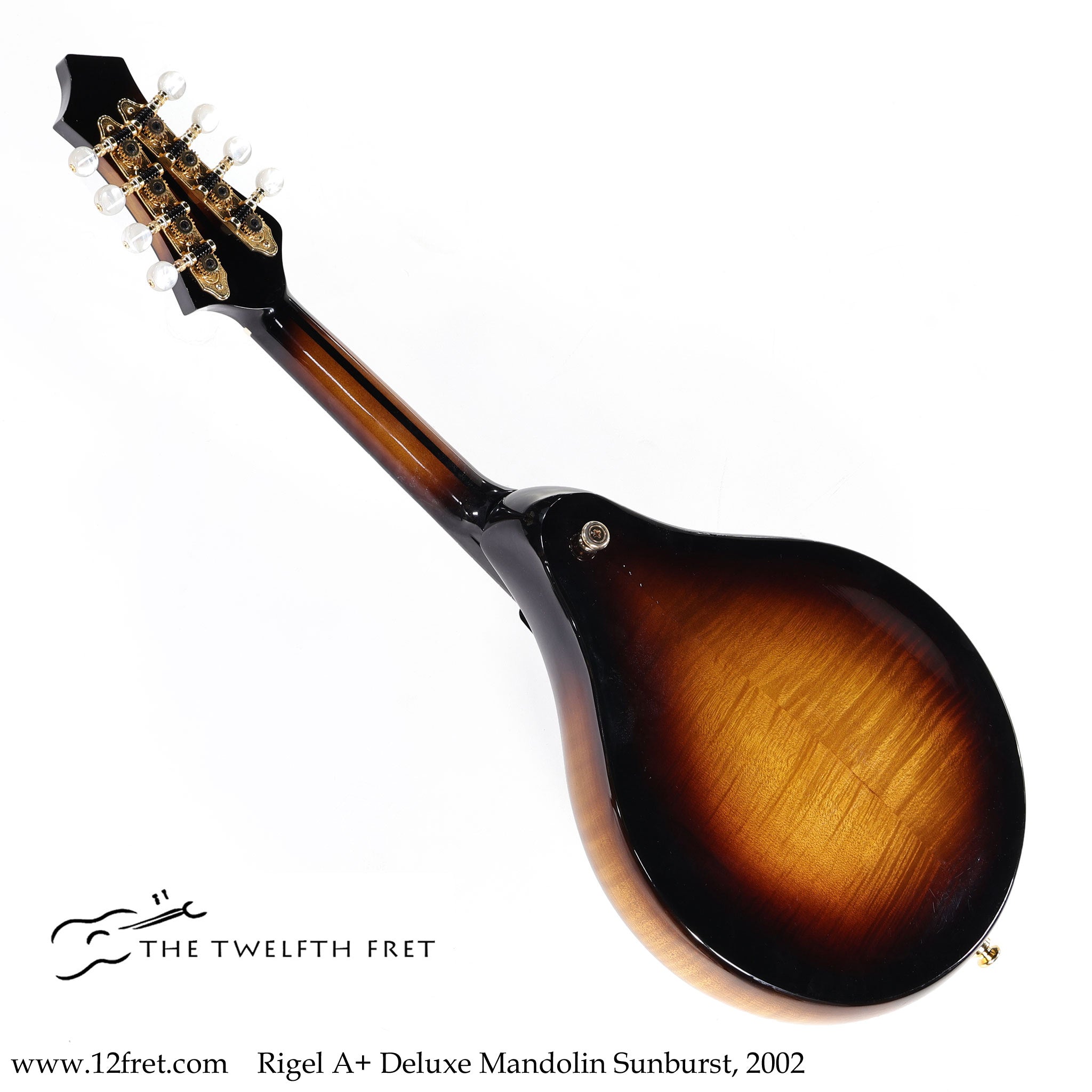 Rigel A+ Deluxe Mandolin Sunburst, 2002 - The Twelfth Fret