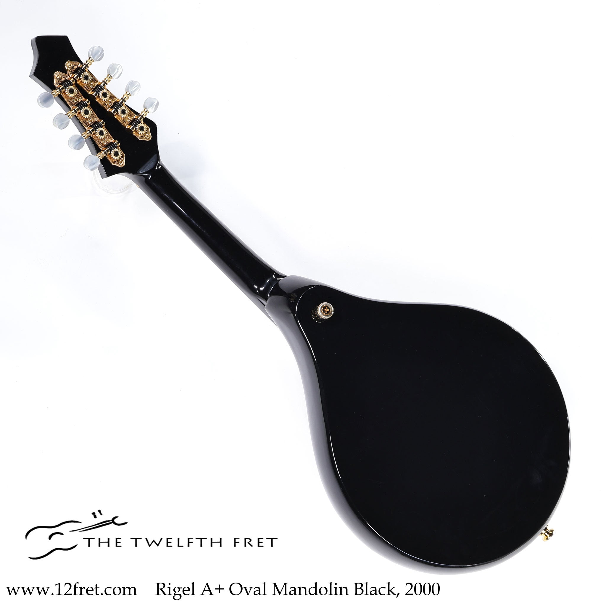 Rigel A+ Oval Mandolin Black, 2000 - The Twelfth Fret