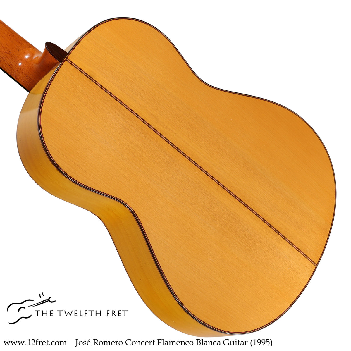 José Romero Concert Flamenco Blanca Guitar (1995) - The Twelfth Fret