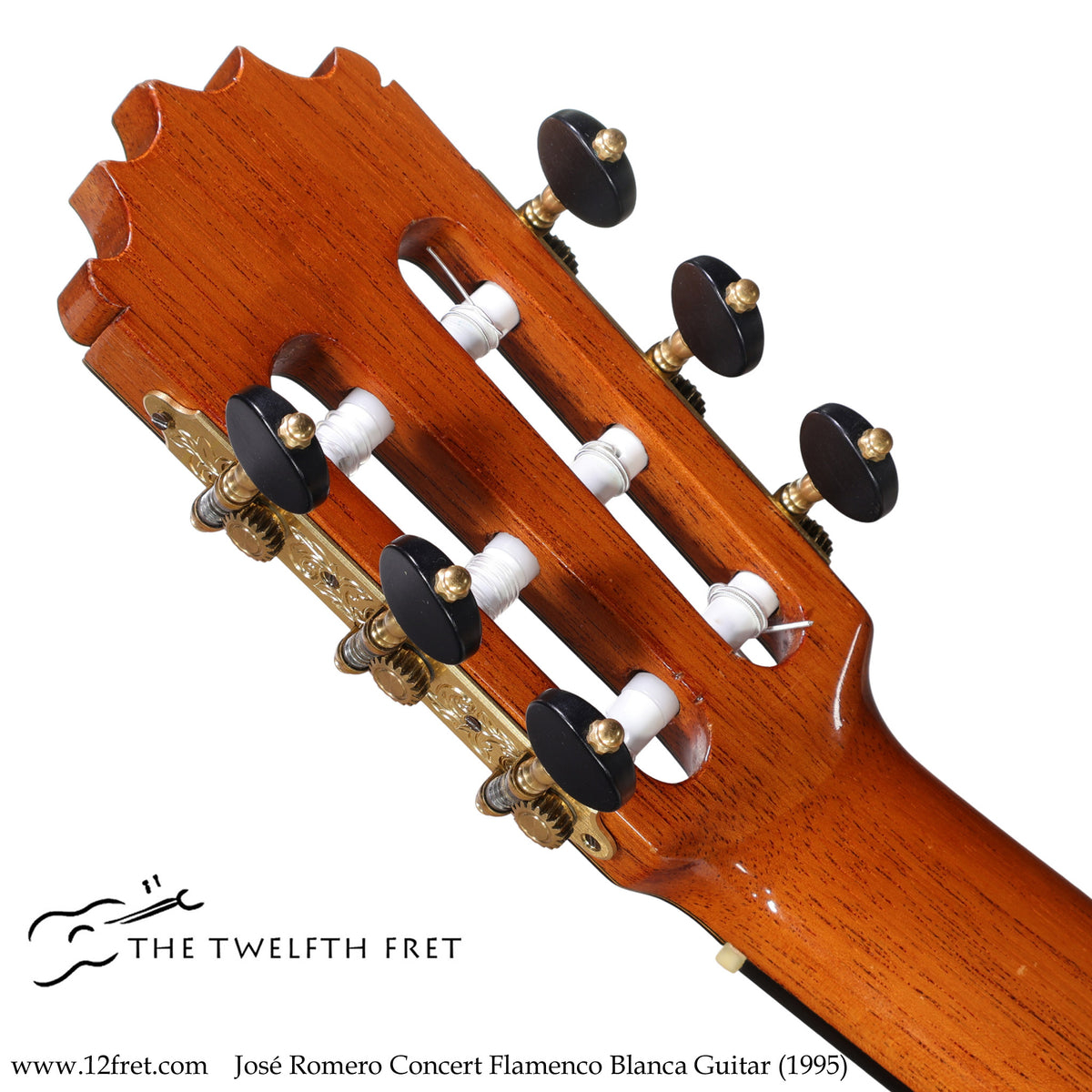 José Romero Concert Flamenco Blanca Guitar (1995) - The Twelfth Fret
