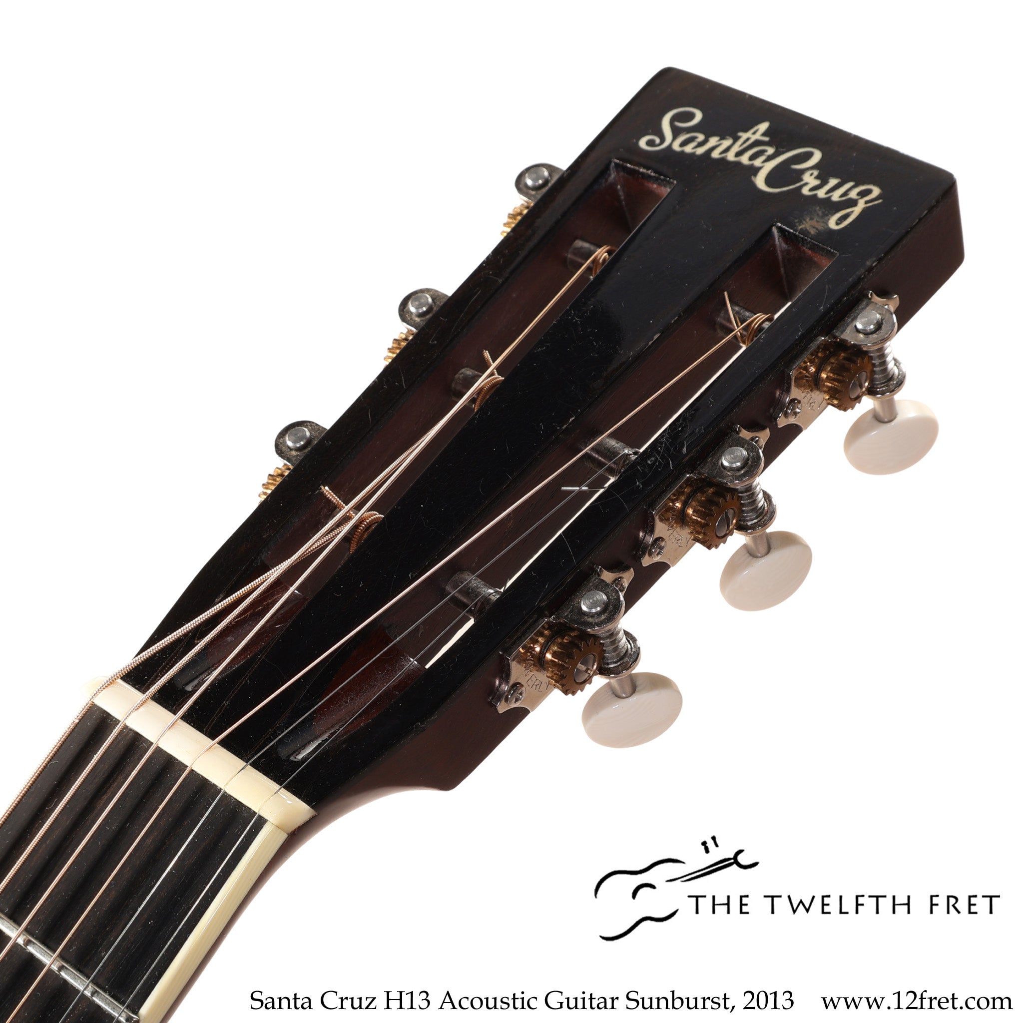 Santa Cruz H13 Acoustic Guitar Sunburst, 2013 - The Twelfth Fret