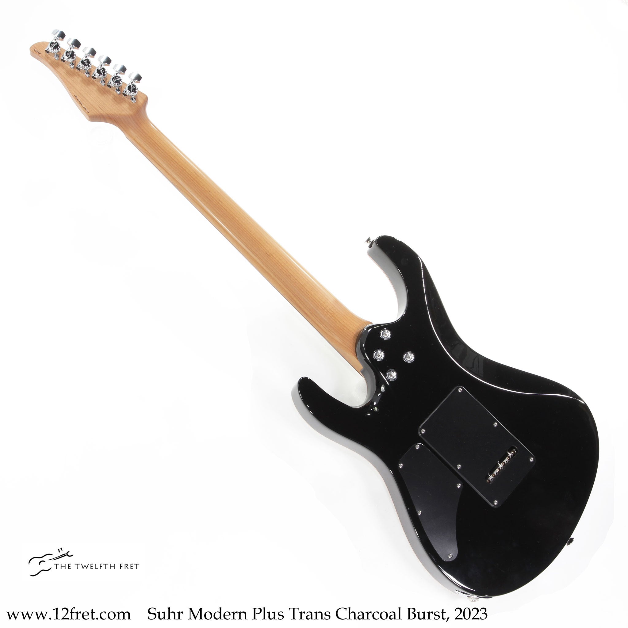 Suhr Modern Plus Trans Charcoal Burst, 2023 - The Twelfth Fret