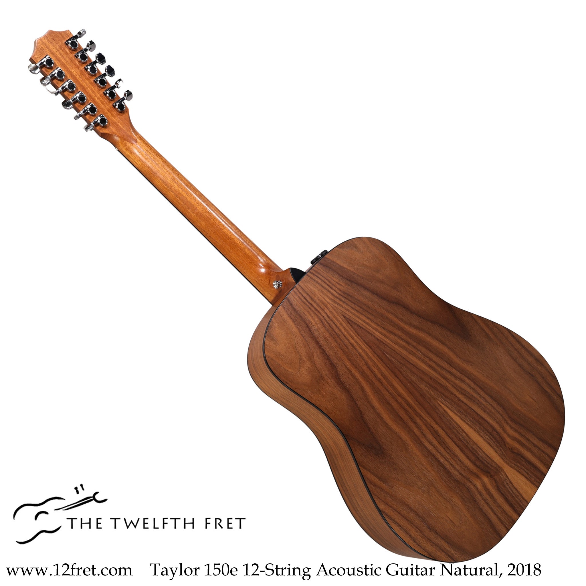 Taylor 150e 12-String Acoustic Guitar Natural, 2018 - The Twelfth Fret