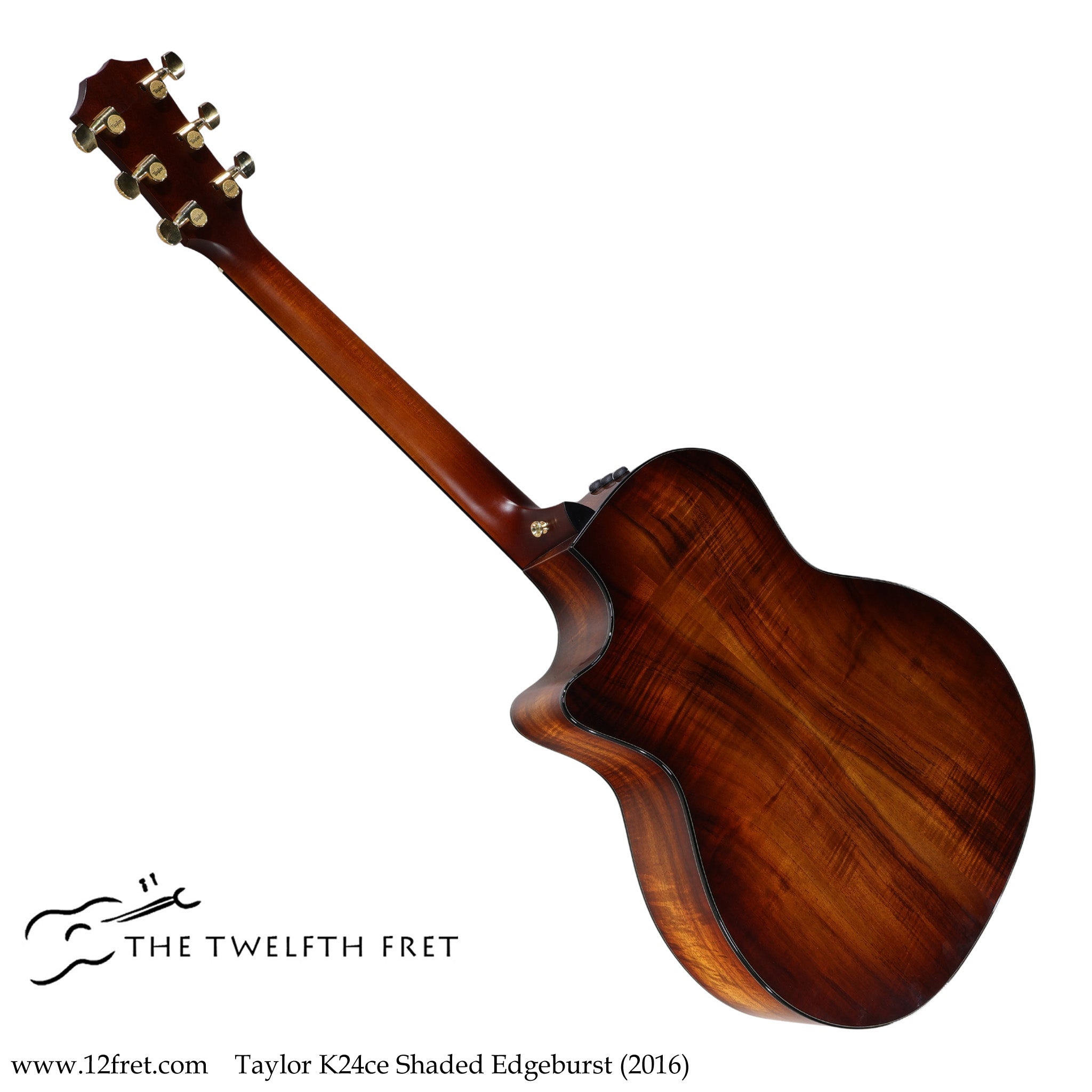 Taylor K24ce Shaded Edgeburst (2016)    www.12fret.com