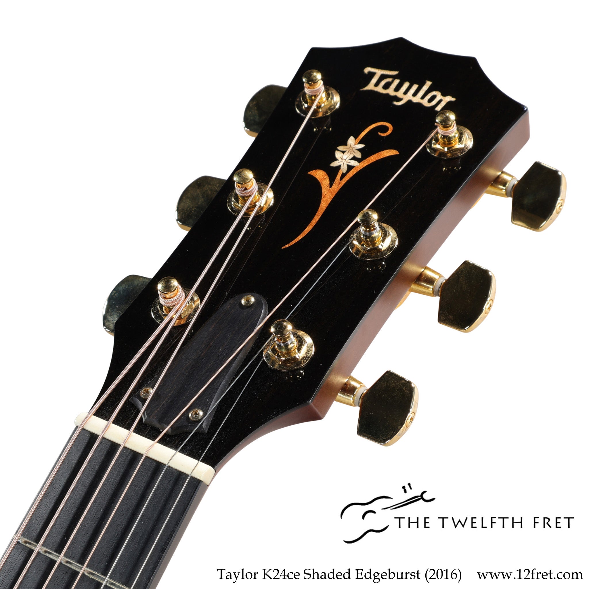 Taylor K24ce Shaded Edgeburst (2016)    www.12fret.com