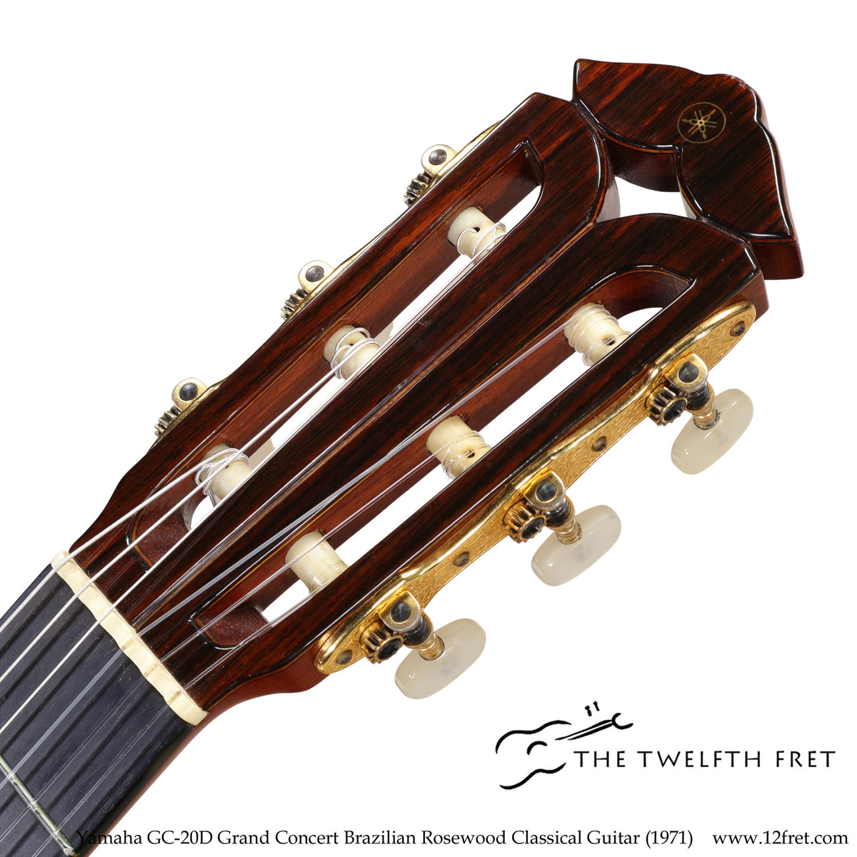 Yamaha GC-20D Grand Concert Brazilian Rosewood Classical Guitar (1971) - The Twelfth Fret