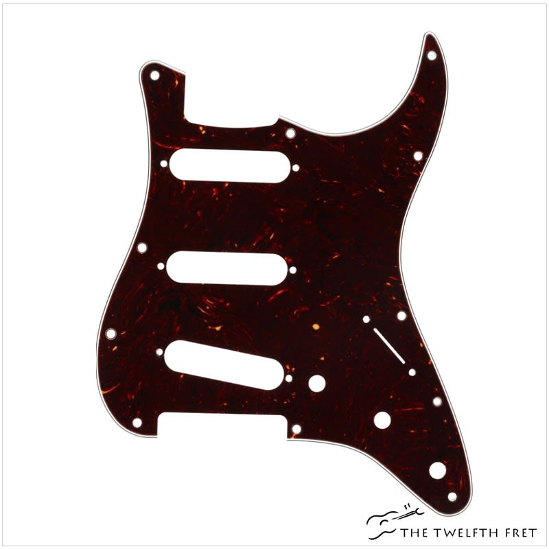 11-Hole Modern-Style Stratocaster S/S/S Pickguard - The Twelfth Fret