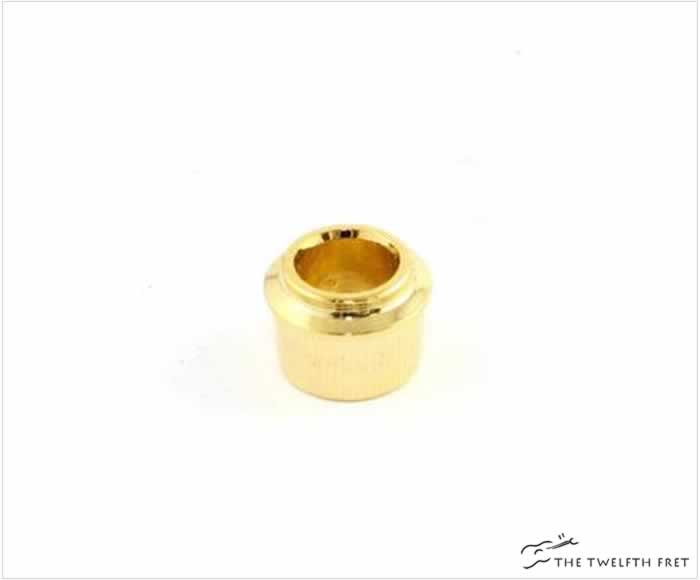 Allparts Adapter Bushings - 3/8in Outer Diameter and 1/4in Inner Diameter (GOLD) - The Twelfth Fret