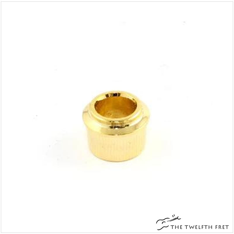 Allparts Adapter Bushings - 3/8in Outer Diameter and 1/4in Inner Diameter (GOLD) - The Twelfth Fret