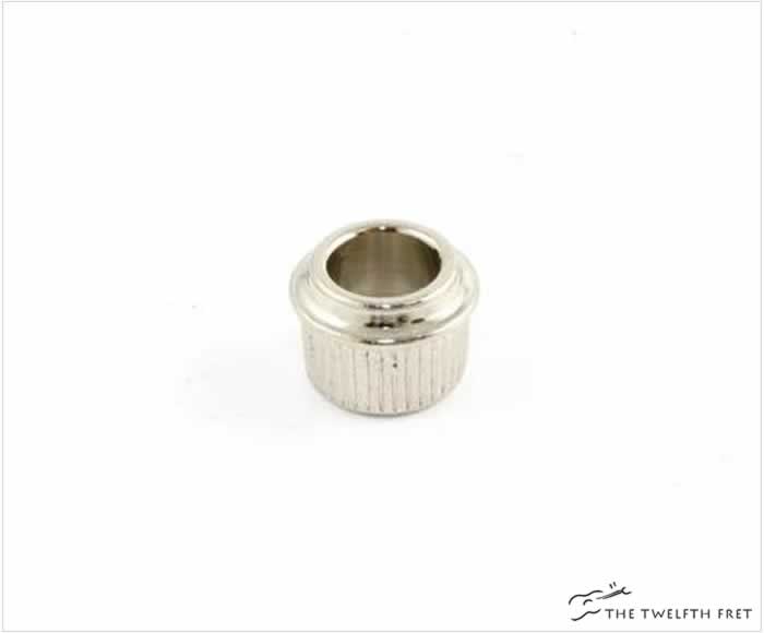 Allparts Adapter Bushings - 13/32in Outer Diameter and 1/4in Inner Diameter (NICKEL) - The Twelfth Fret