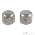 Allparts Short Dome Knobs (CHROME) - The Twelfth Fret
