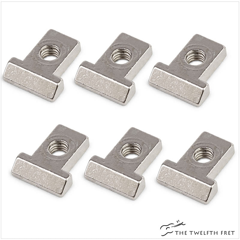 Allparts Tune-o-Matic Bridge Saddles - NICKEL - The Twelfth Fret