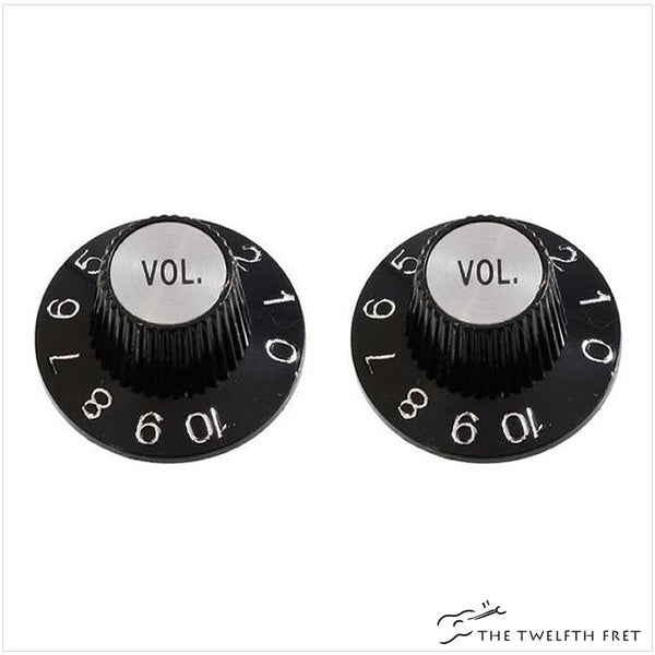 Allparts Witch Hat Knobs (BLACK) - The Twelfth Fret