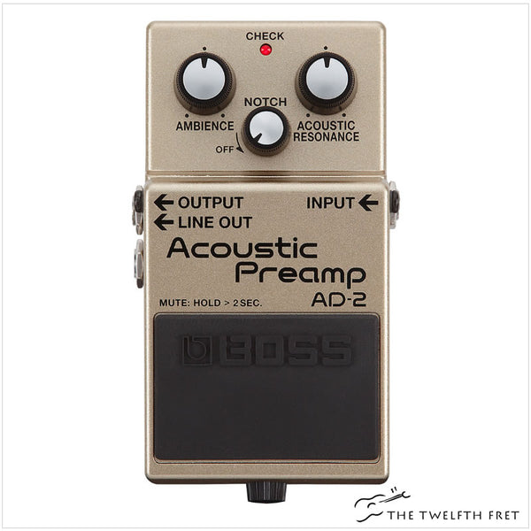 BOSS AD-2 Acoustic Preamp Pedal - Shop The Twelfth Fret