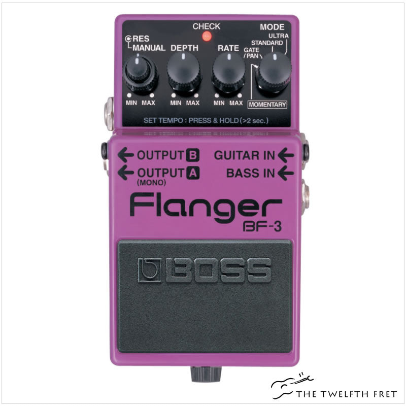BOSS BF-3 Flanger Pedal - The Twelfth Fret