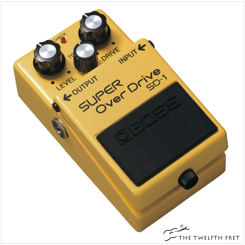 BOSS SD-1 Super Overdrive Pedal - The Twelfth Fret