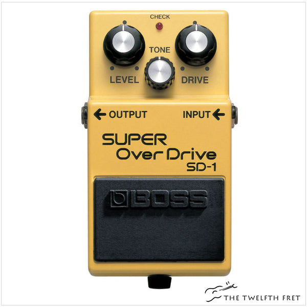 BOSS SD-1 Super Overdrive Pedal - The Twelfth Fret