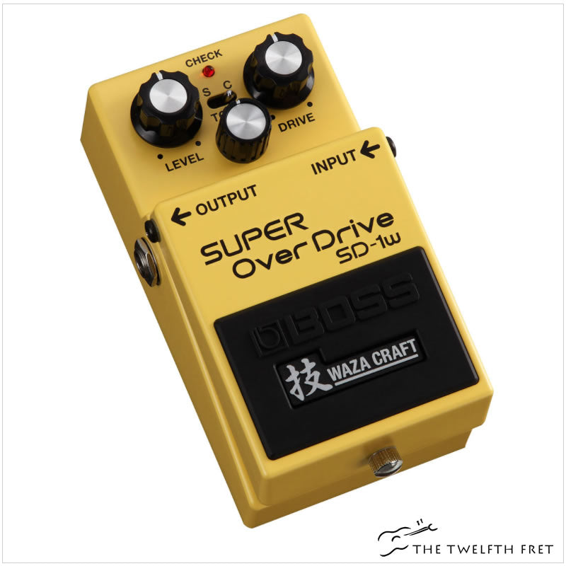 BOSS SD-1W Waza Craft Super Overdrive Pedal - The Twelfth Fret