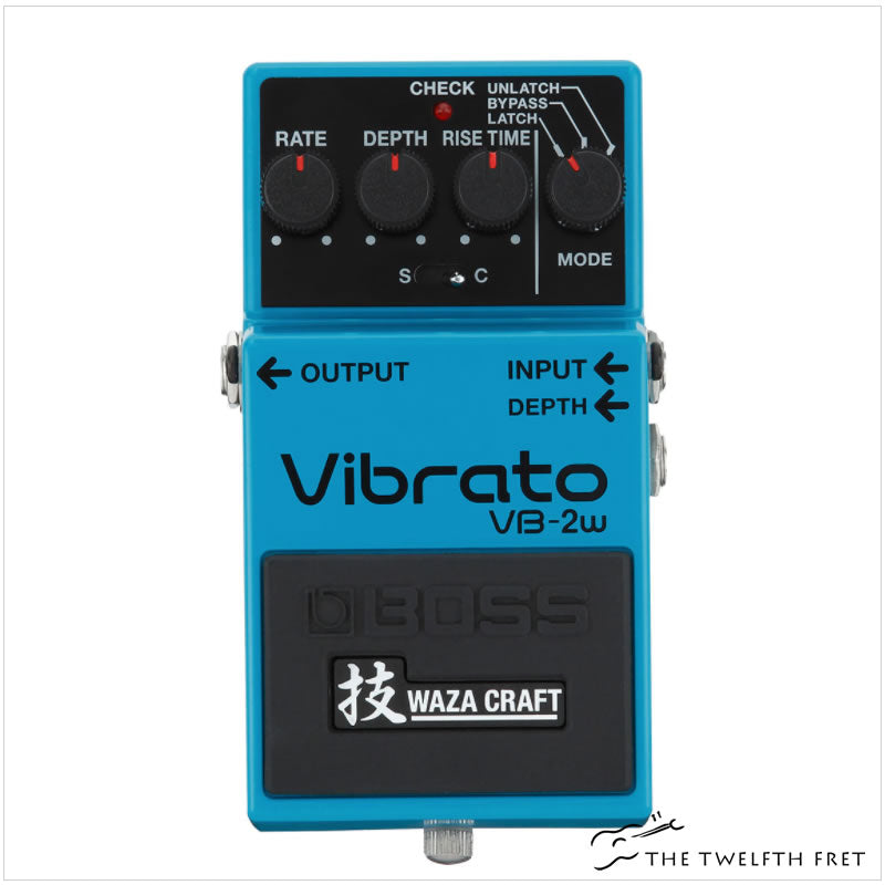 BOSS VB-2W Waza Craft Vibrato Pedal - The Twelfth Fret